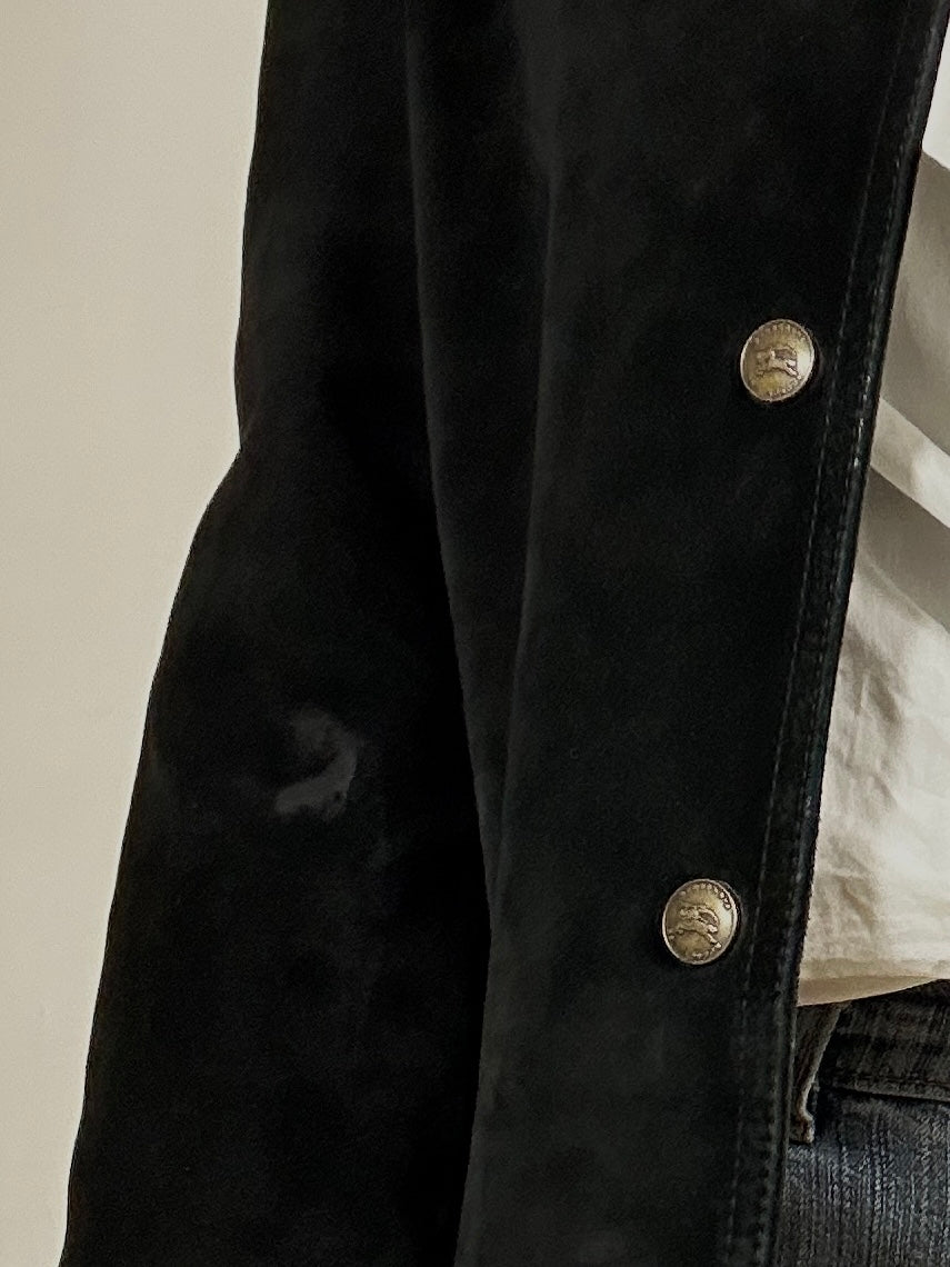 Burberrys suede jacket