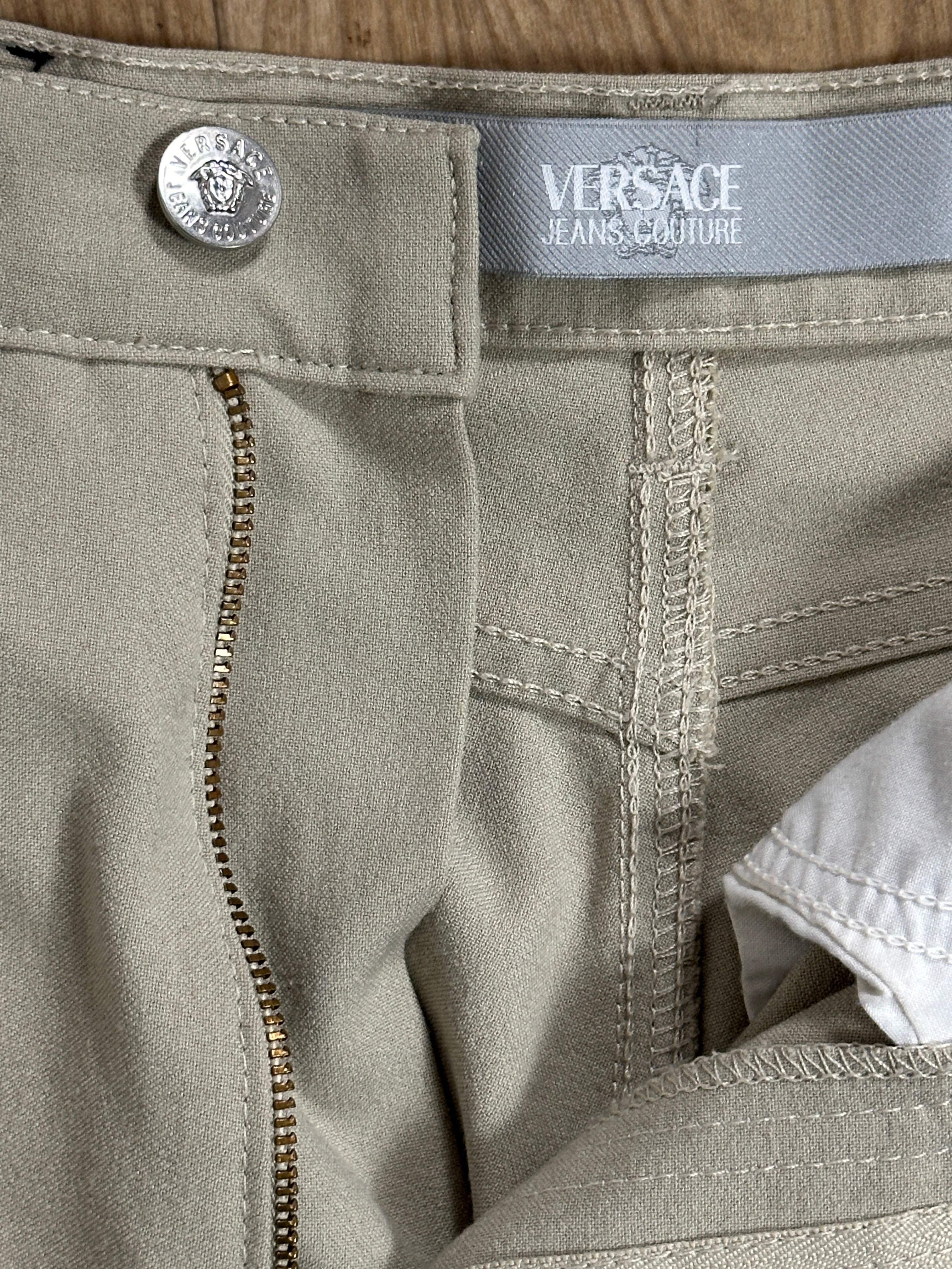 Versace beige pants