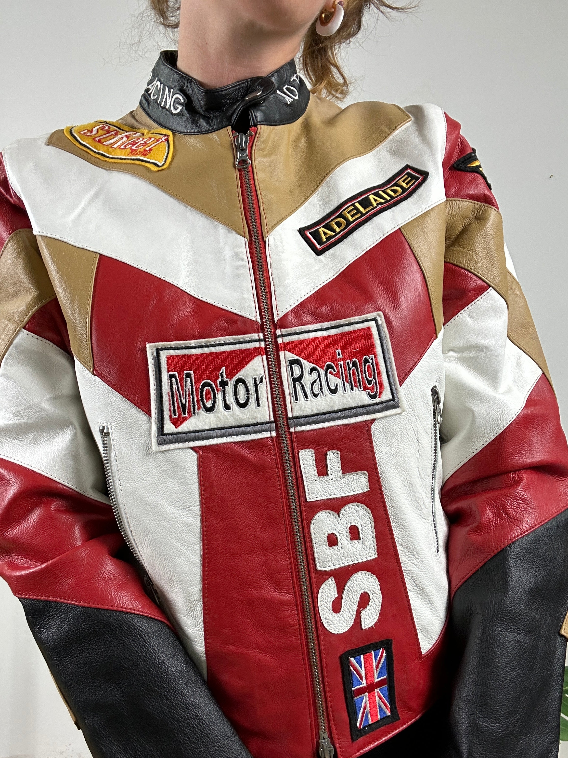 giacca pelle vintage