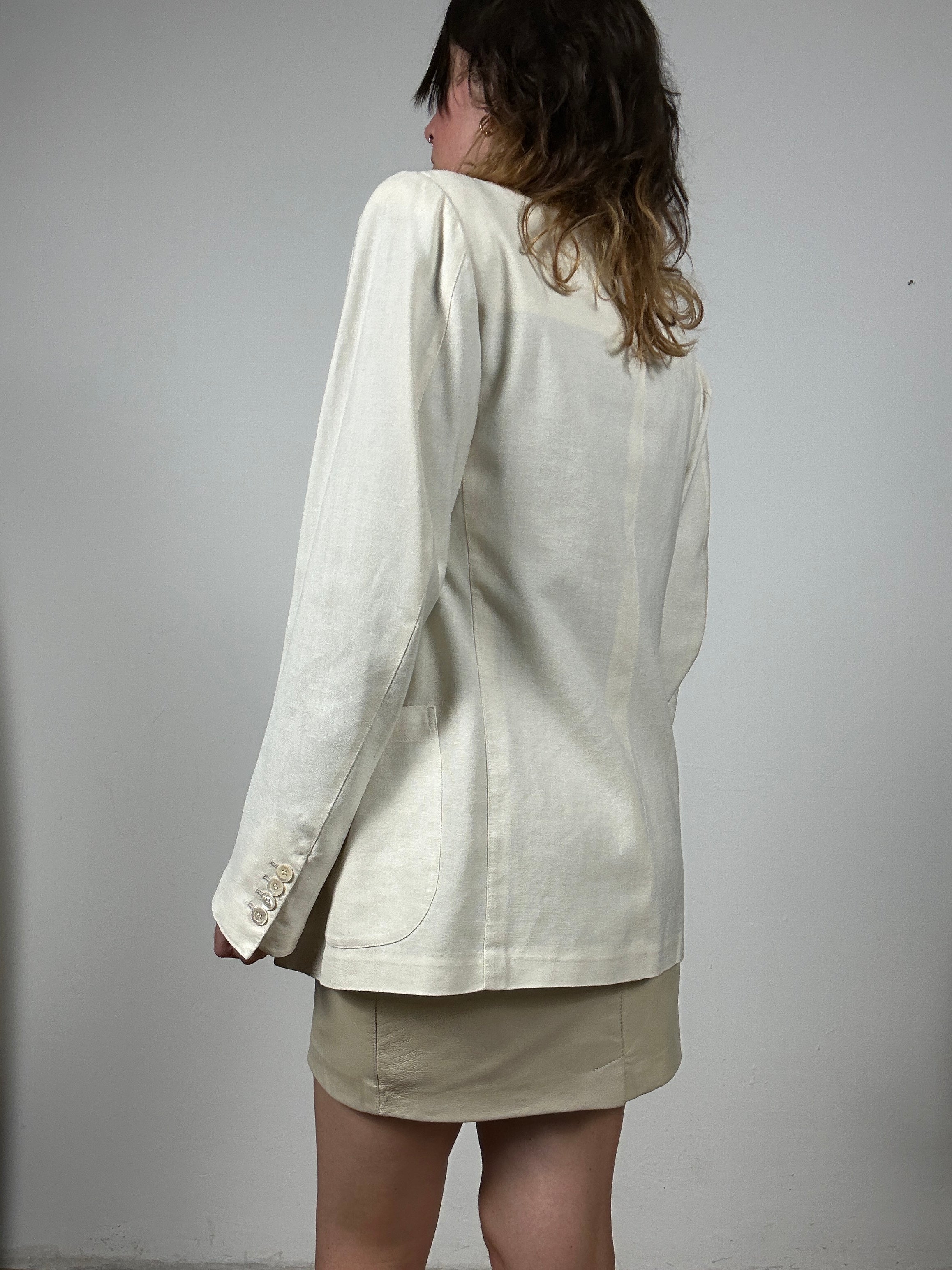 The white blazer