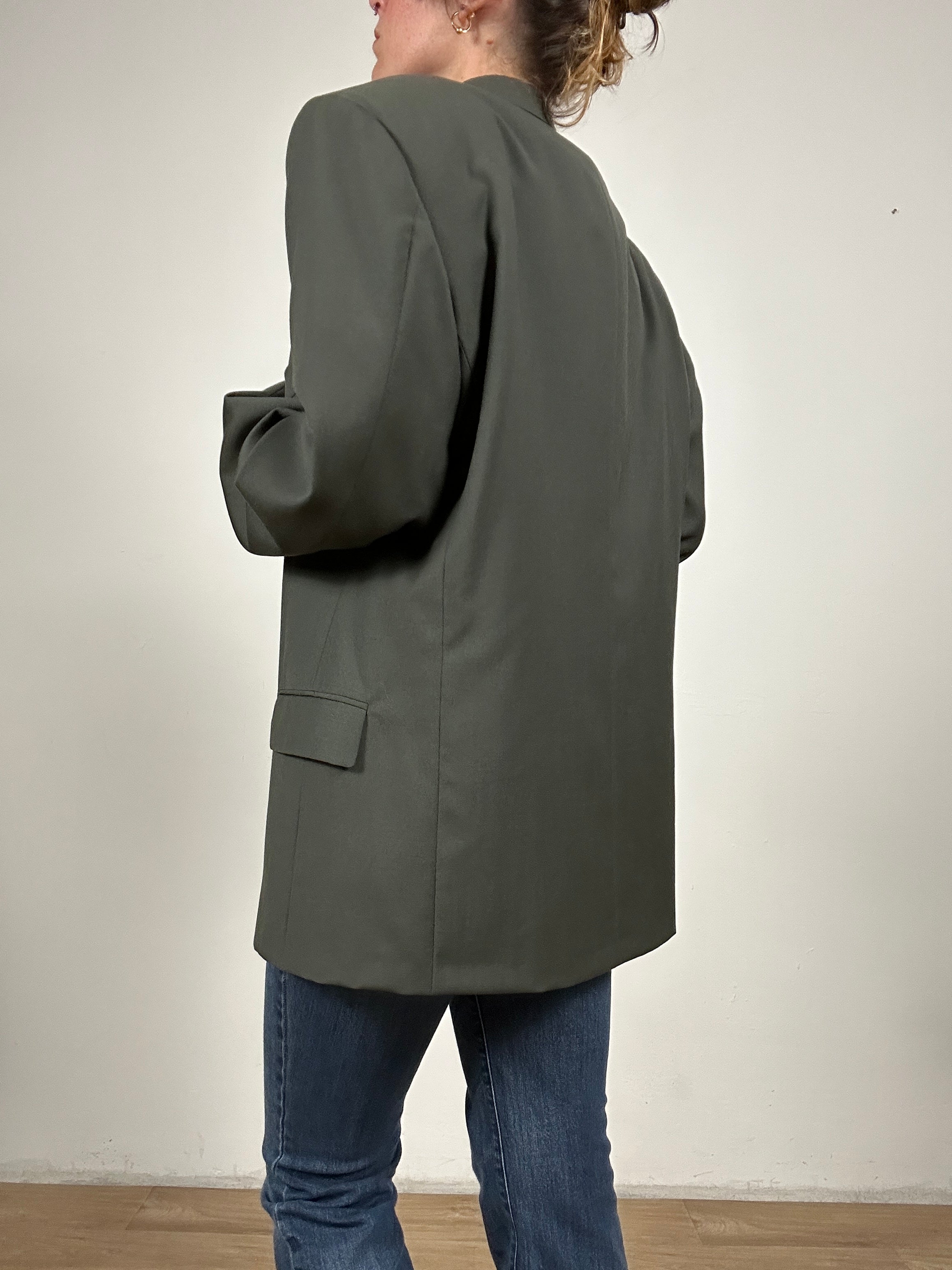 Christian Dior green blazer