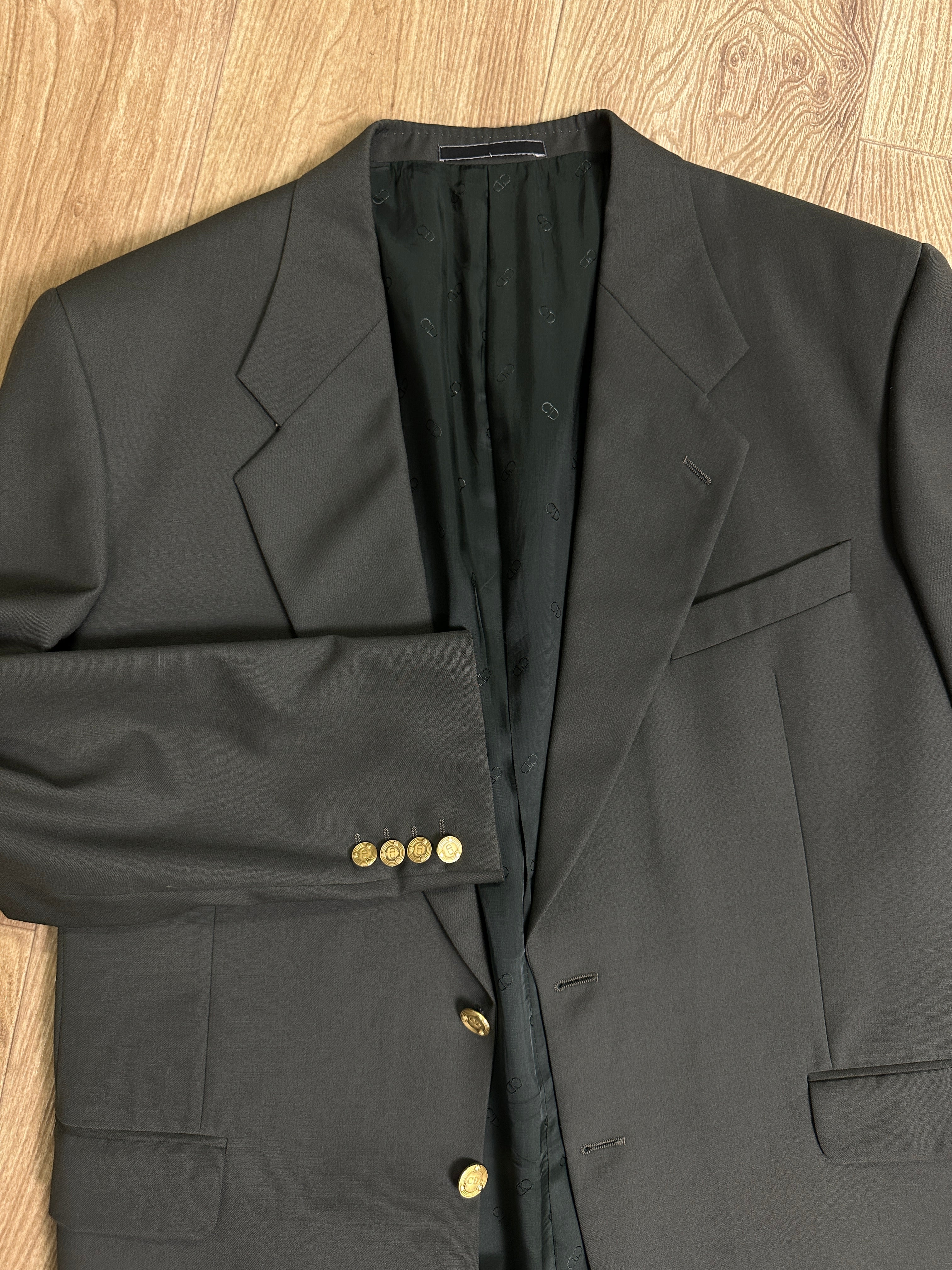 Christian Dior green blazer