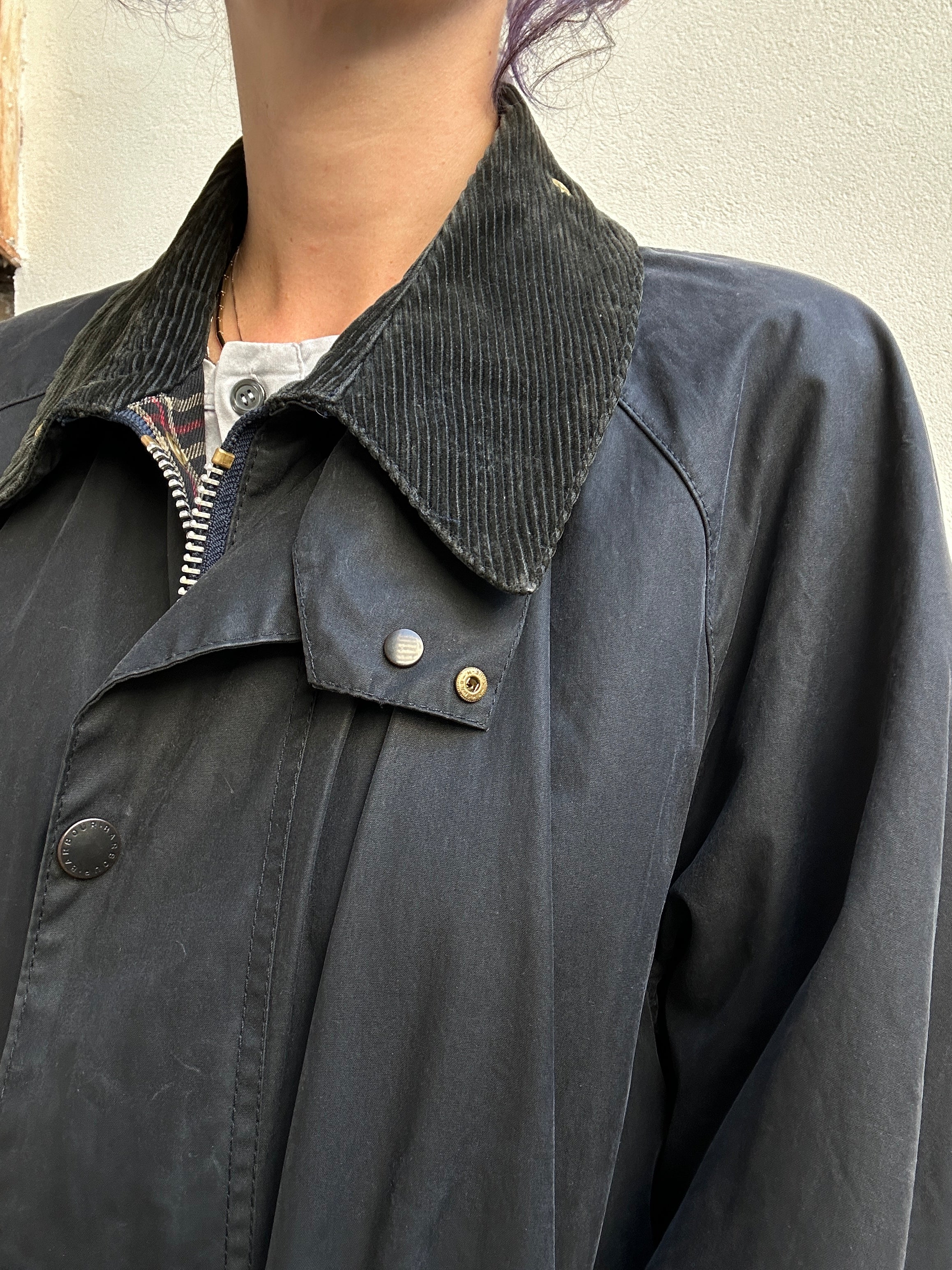 The Barbour Beaufort blu navy