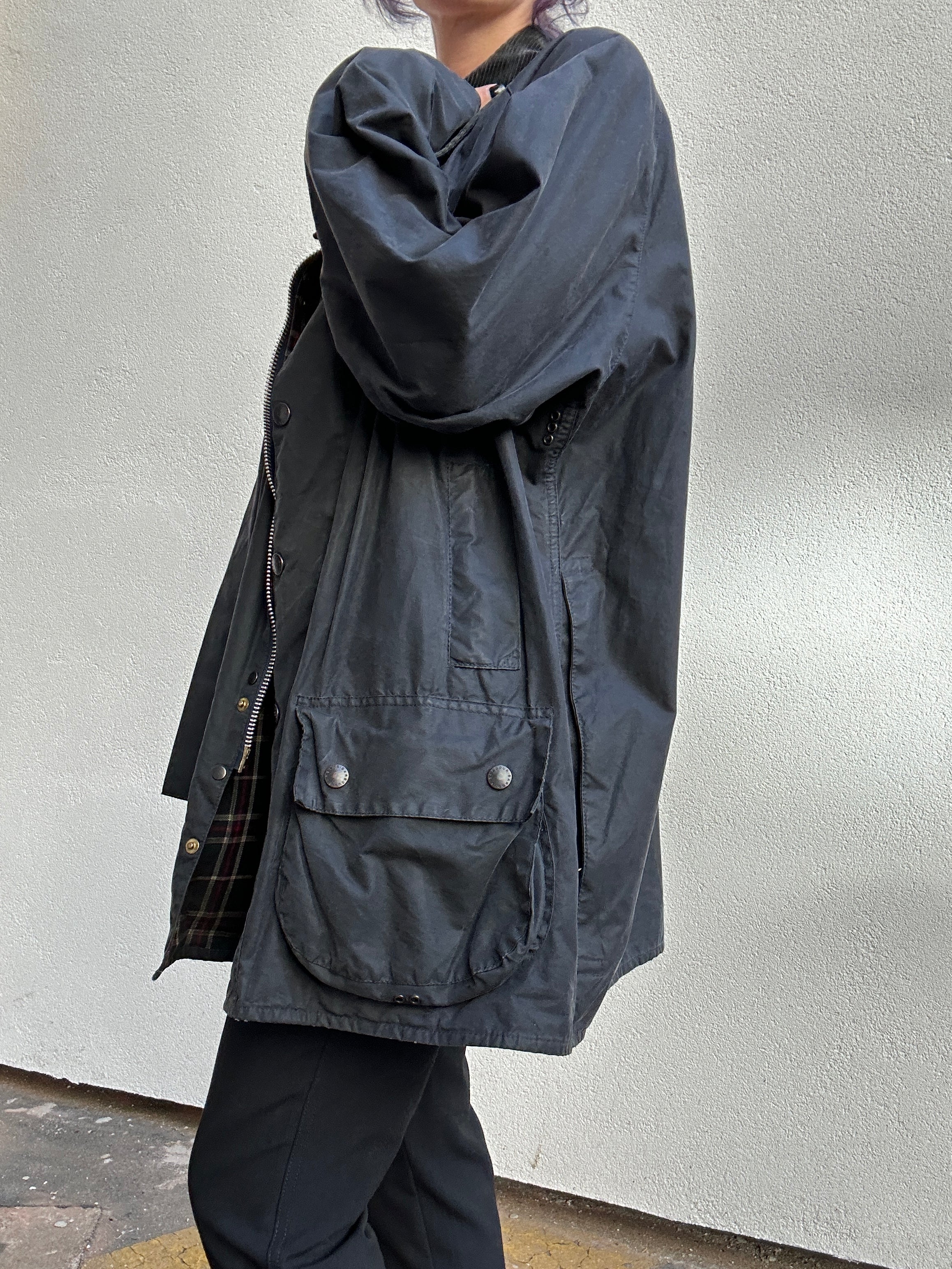 The Barbour Beaufort blu navy