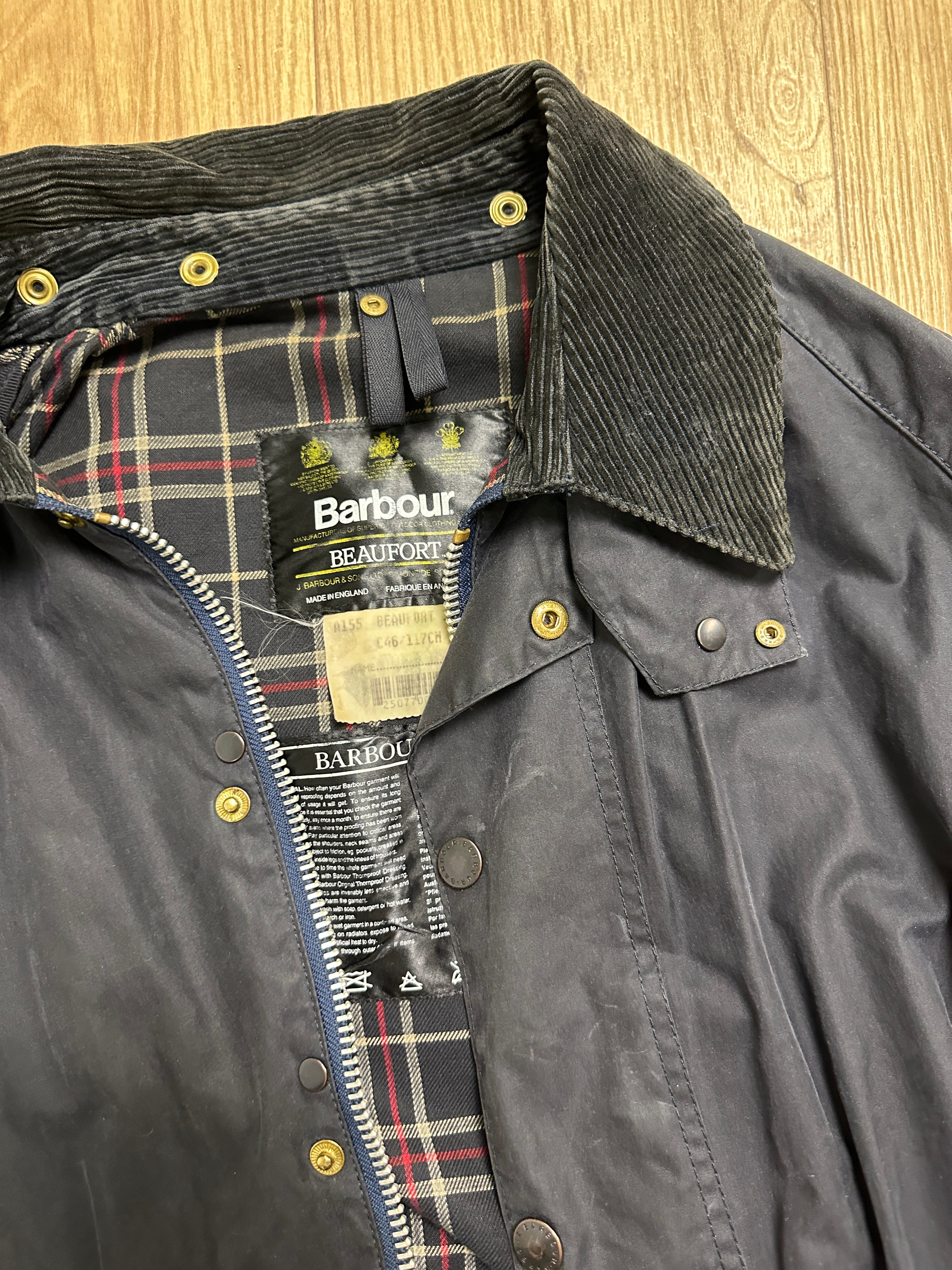 The Barbour Beaufort blu navy