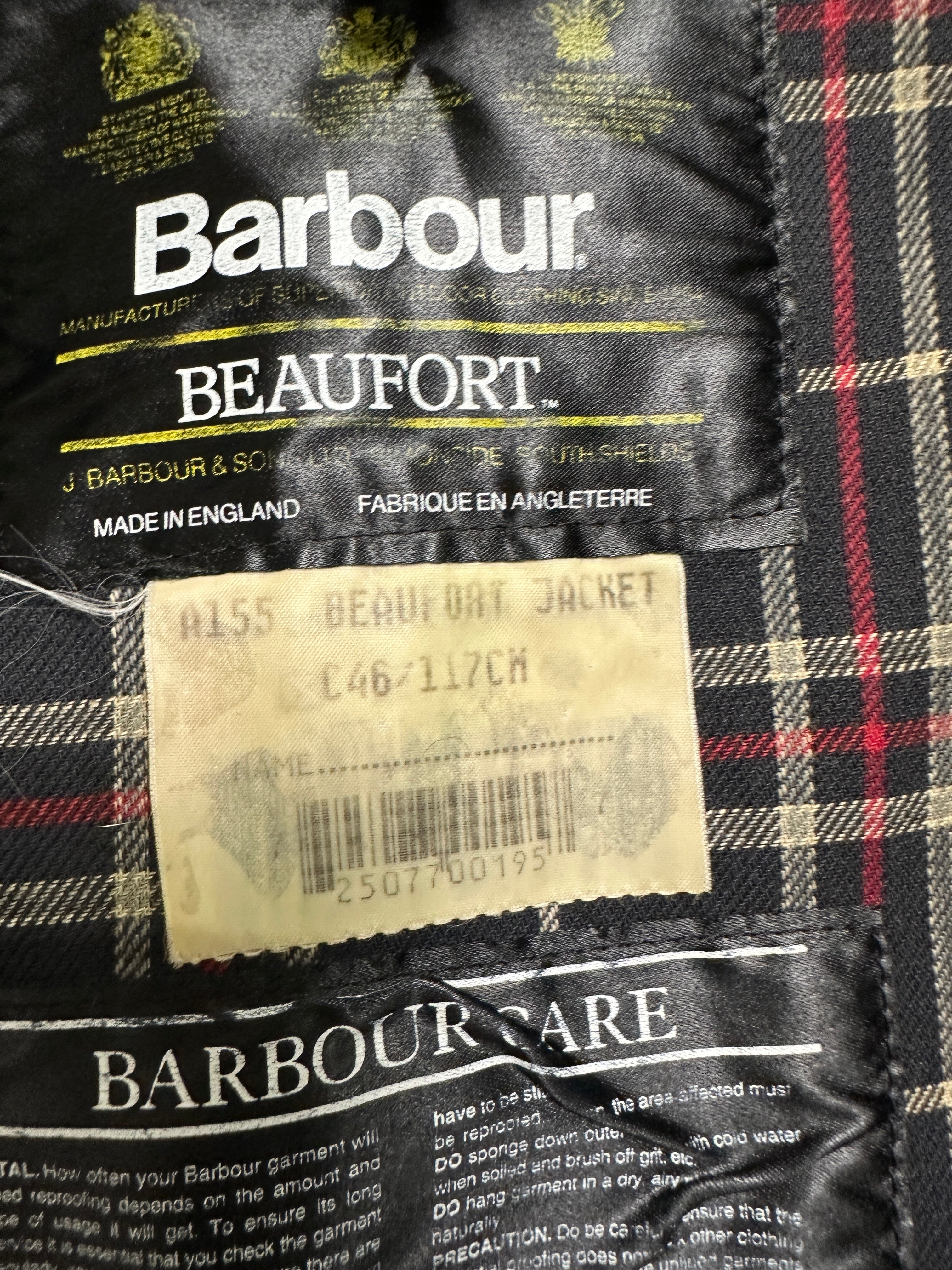 The Barbour Beaufort blu navy