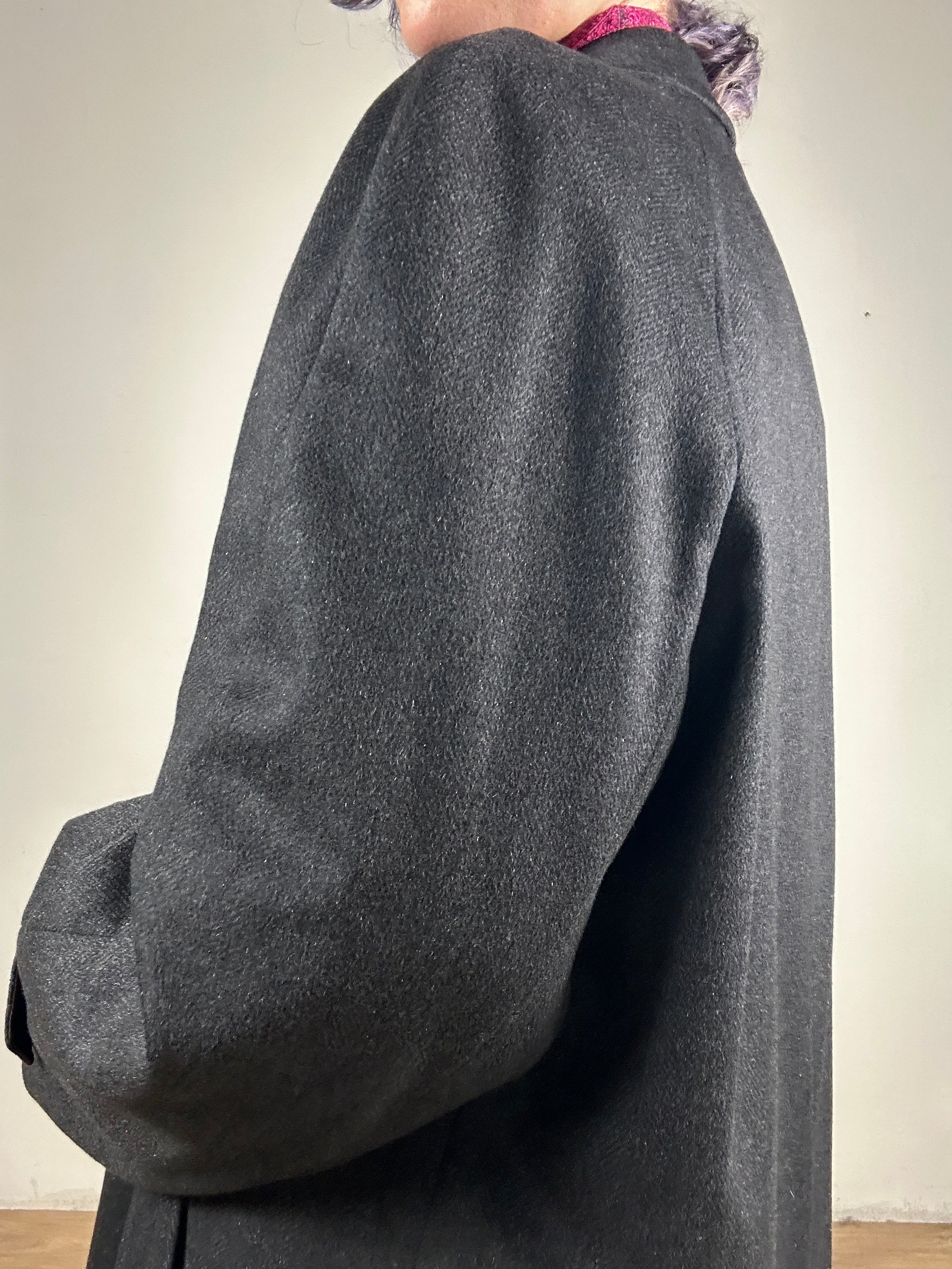 The pure cashmere coat