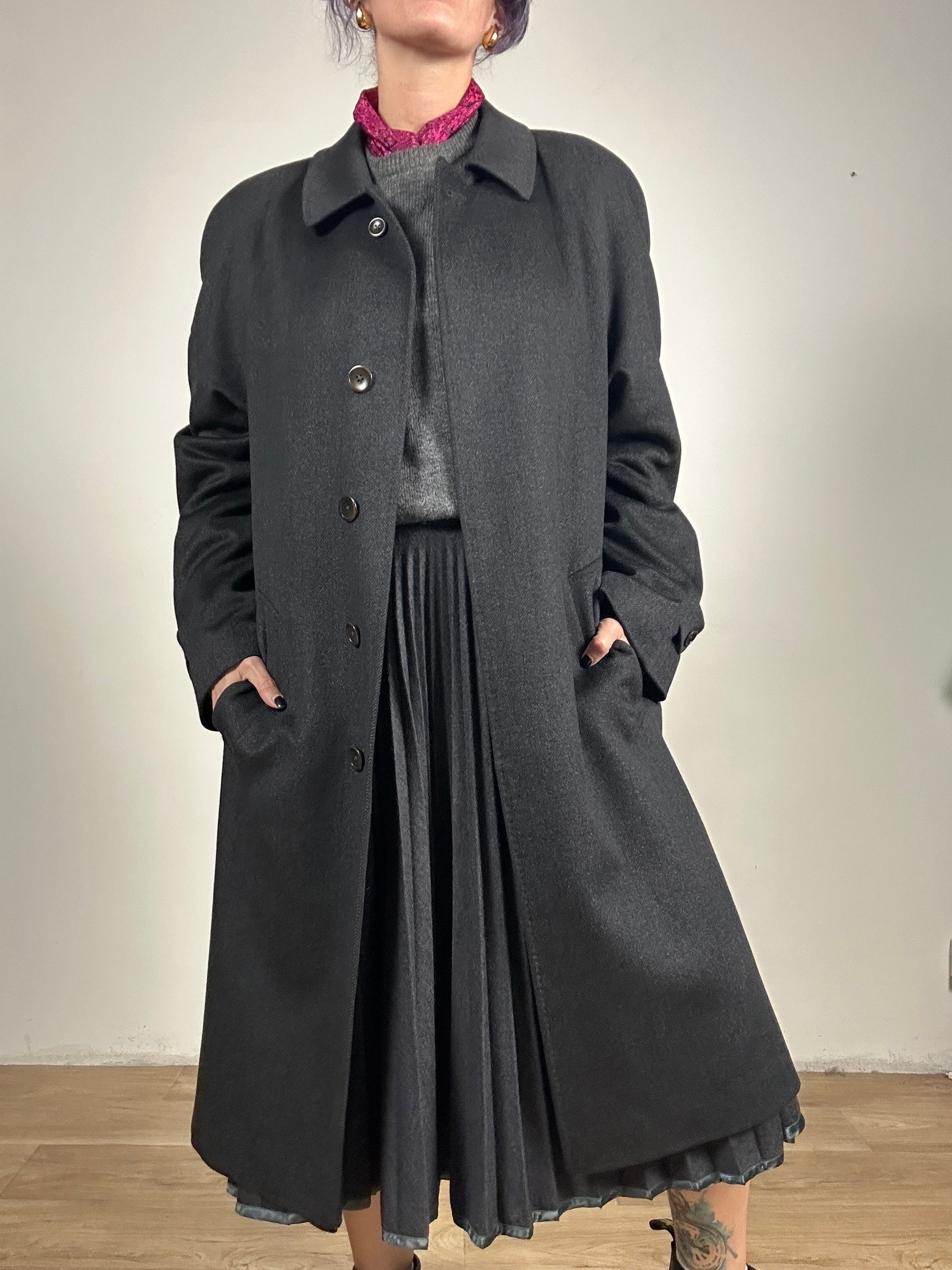 cappotto in cashmere