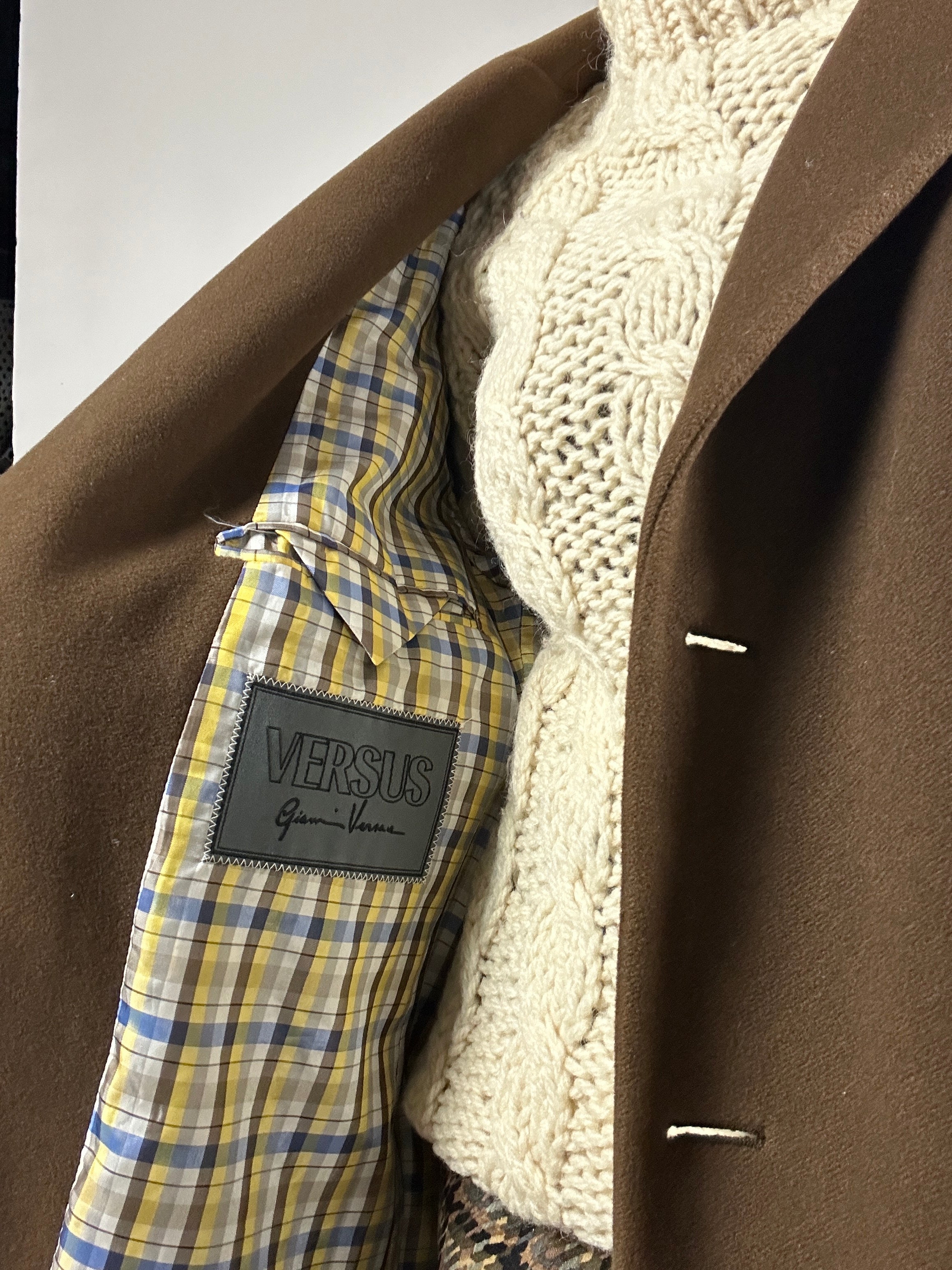 Versus vichy coat