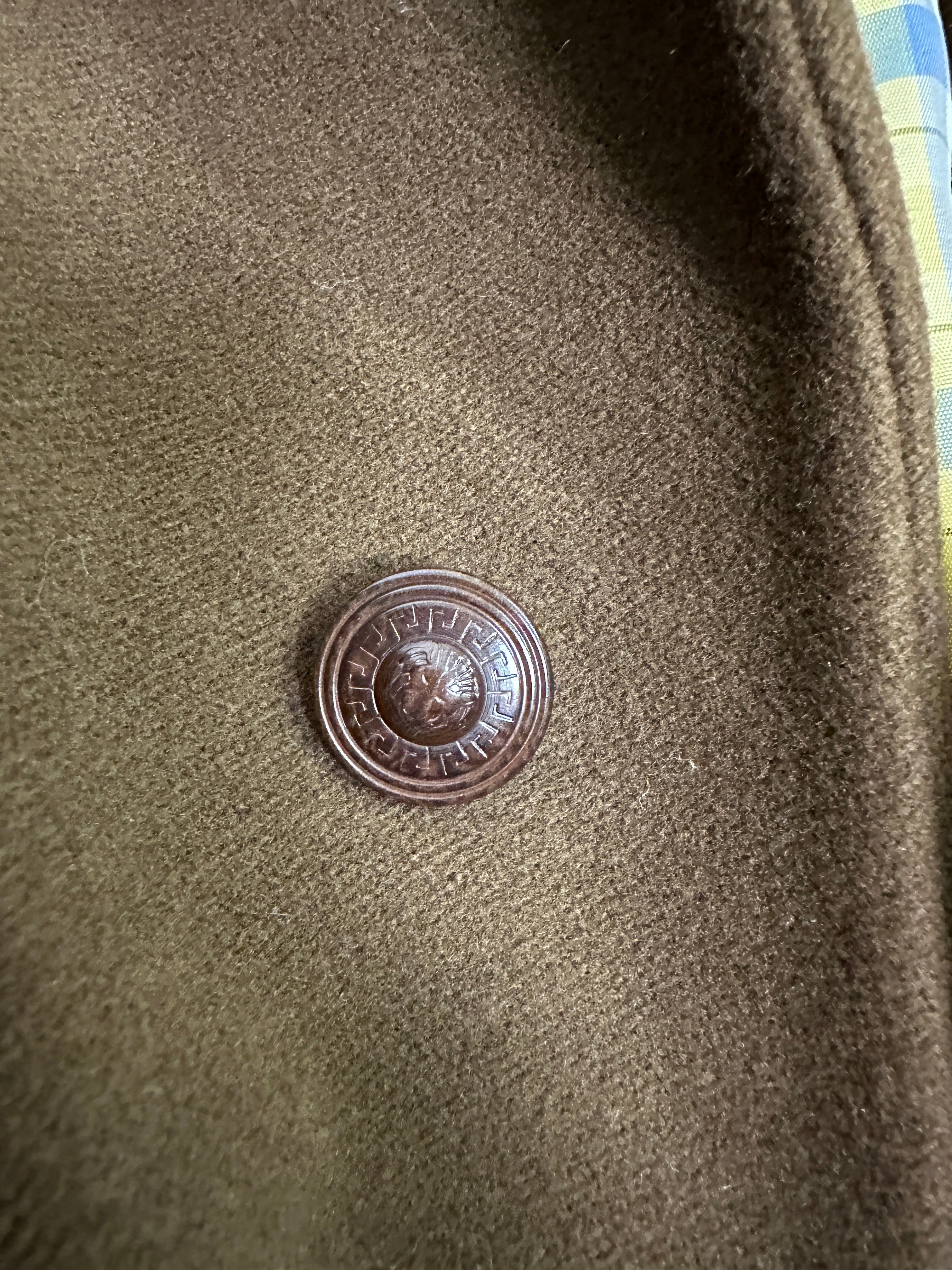 Versus vichy coat