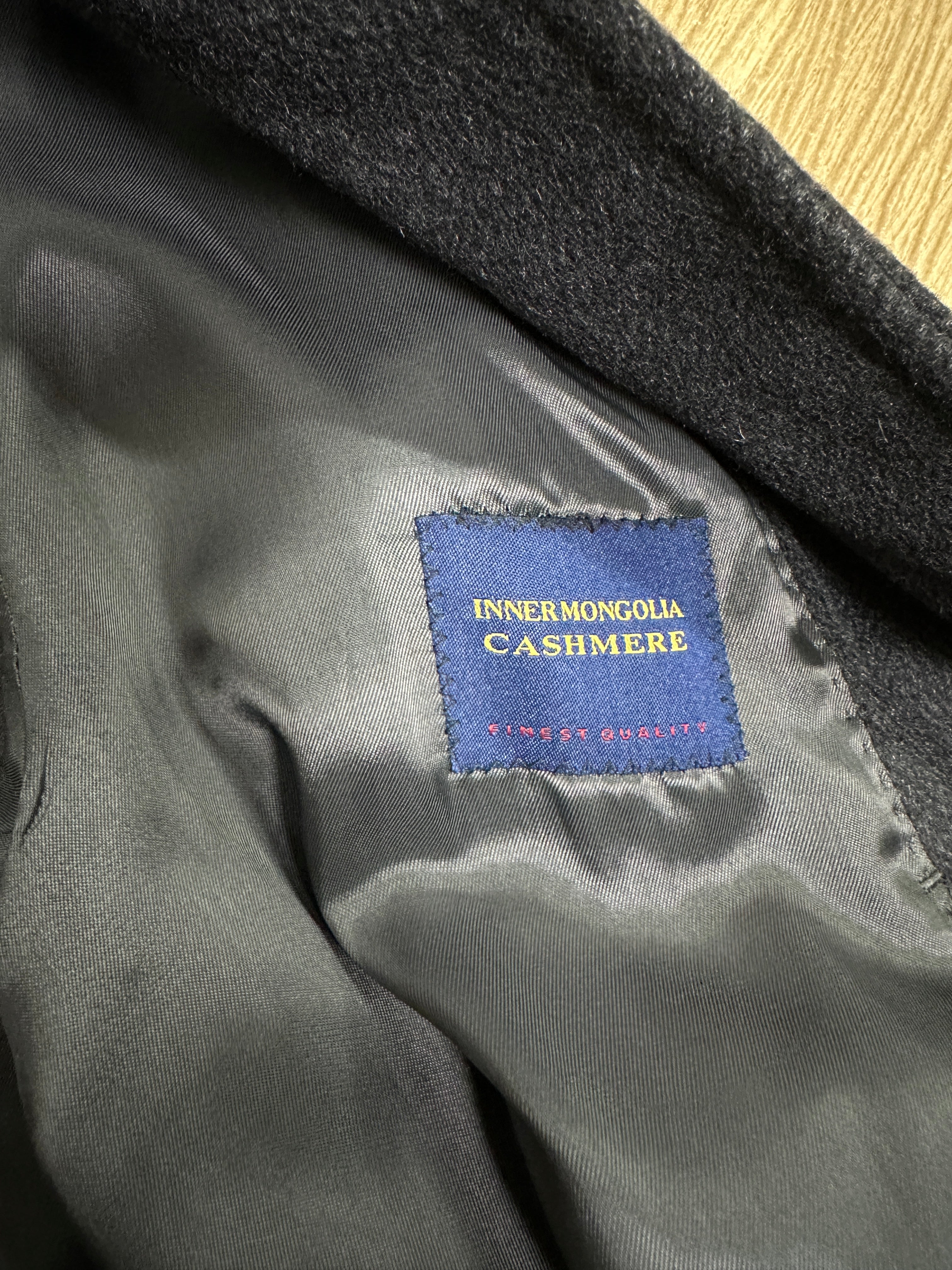 The pure cashmere coat