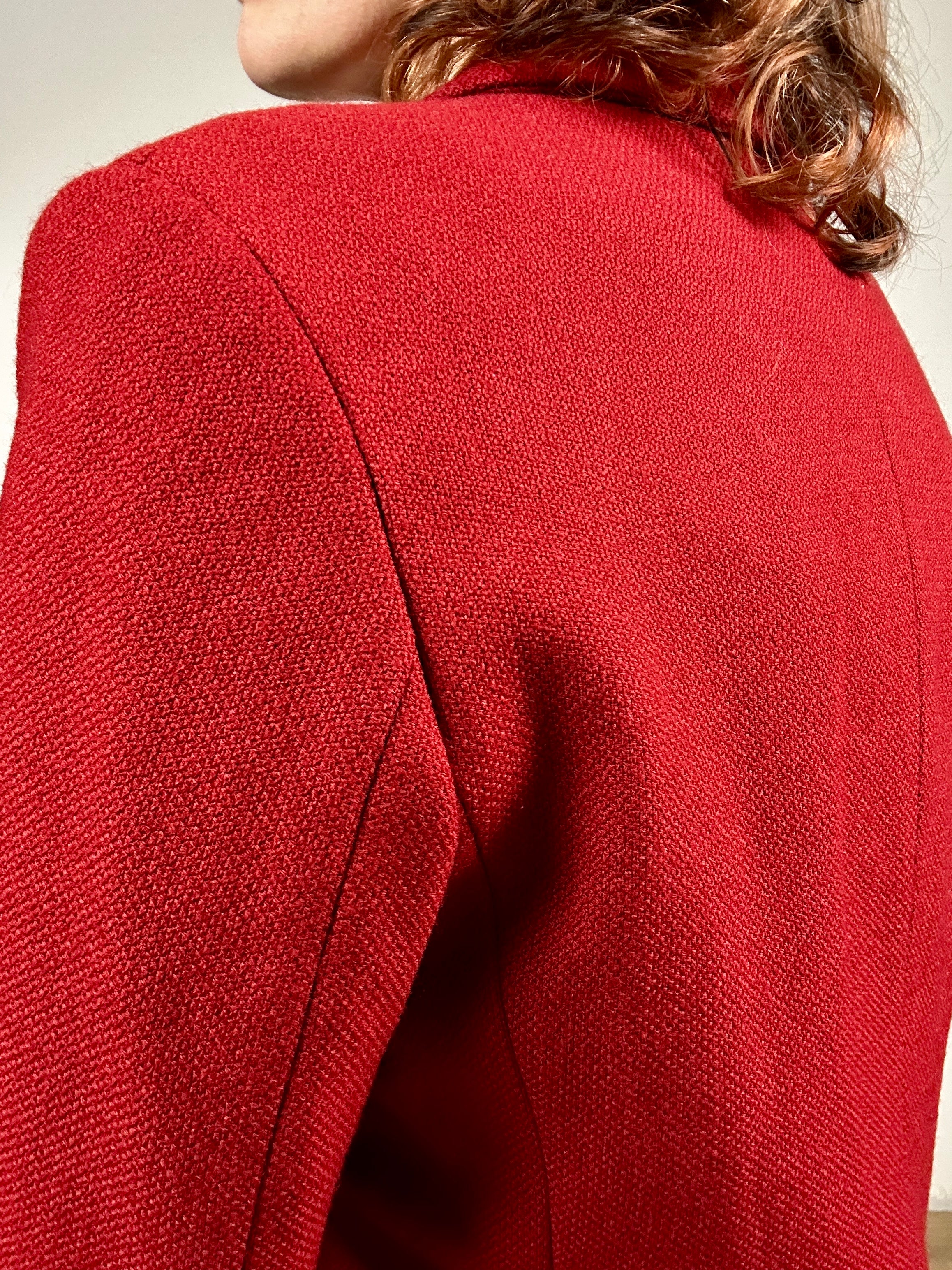 Cherry MaxMara blazer
