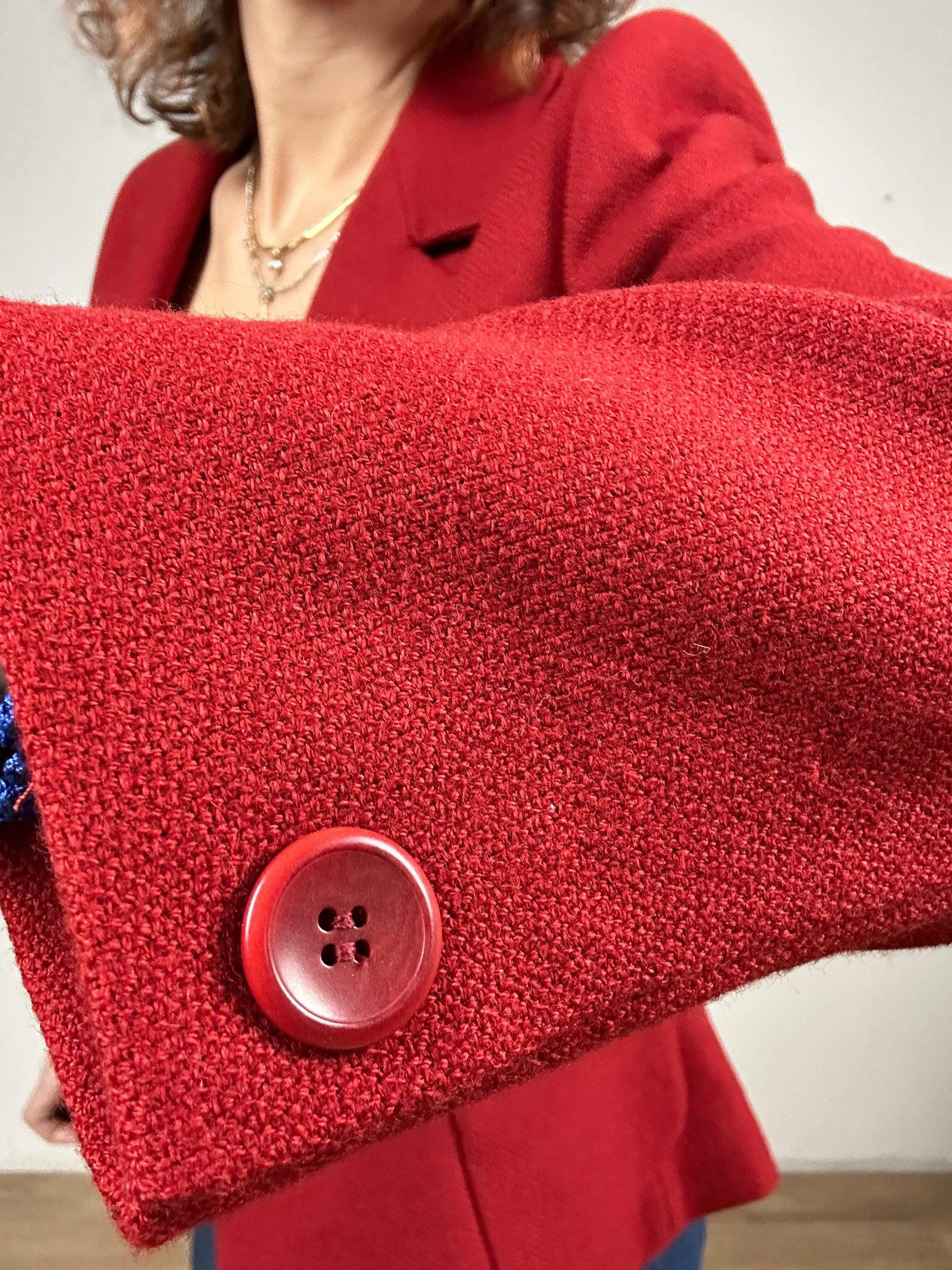 Cherry MaxMara blazer