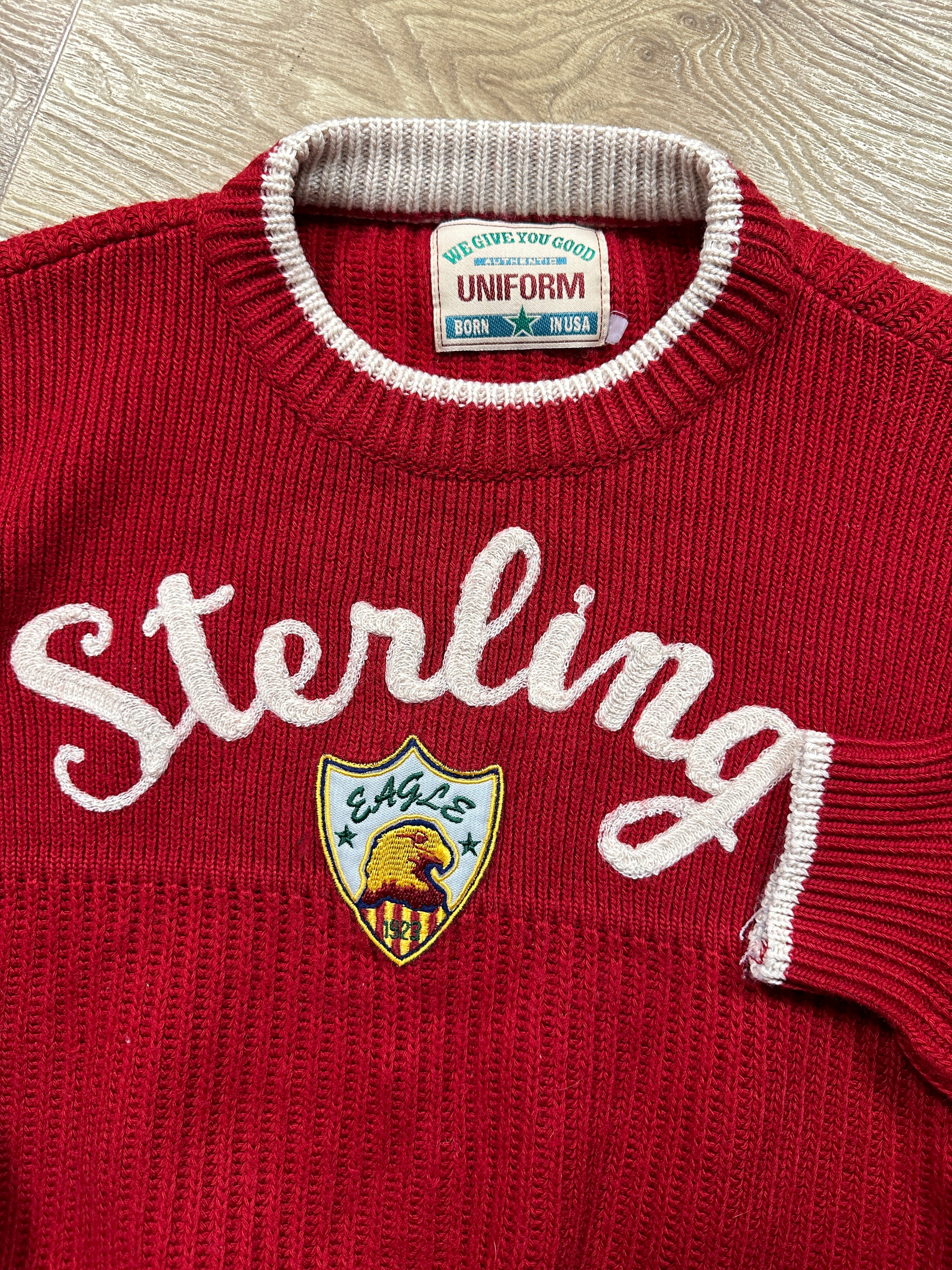 The college sweater