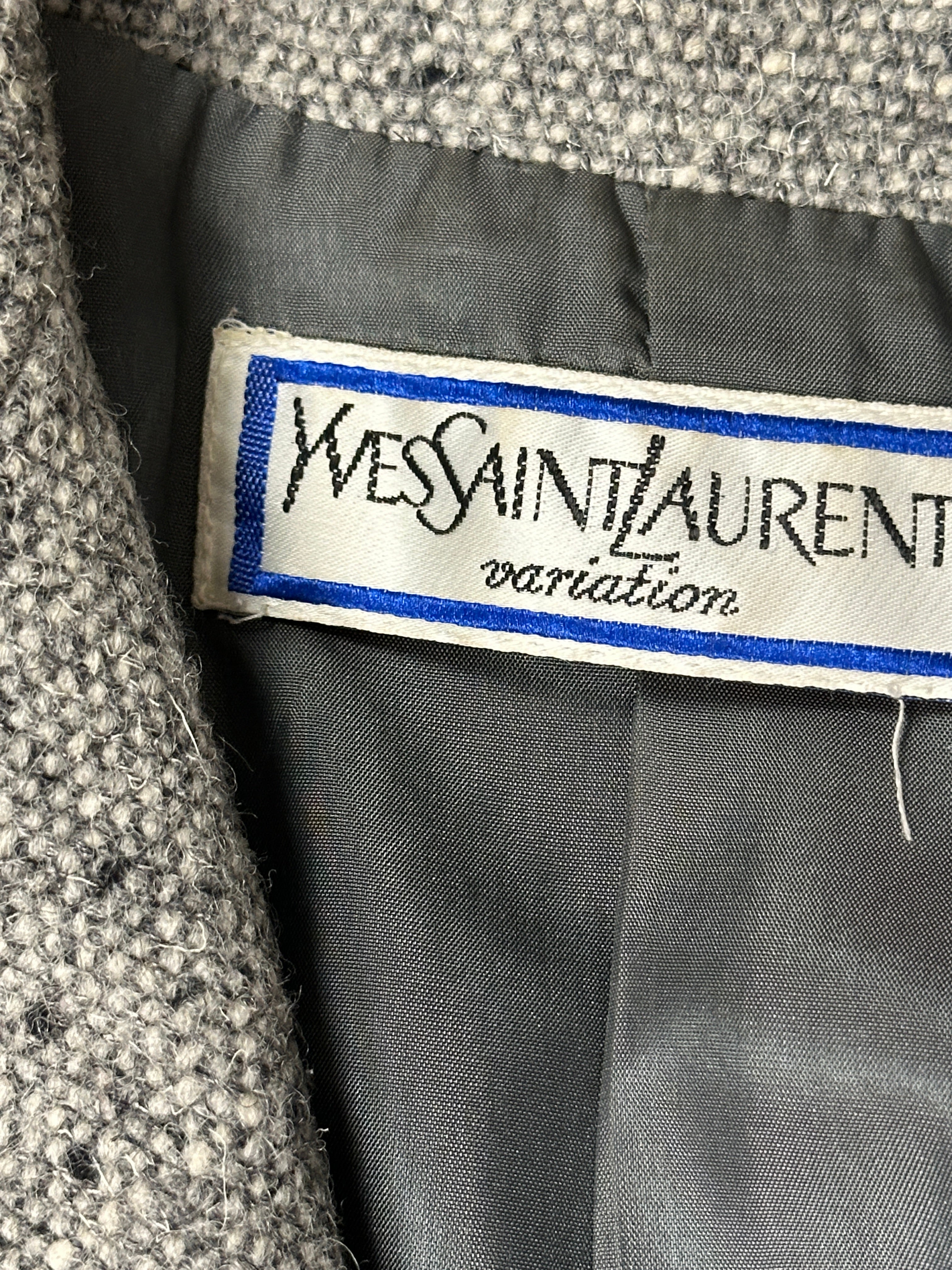 YSL grey blazer