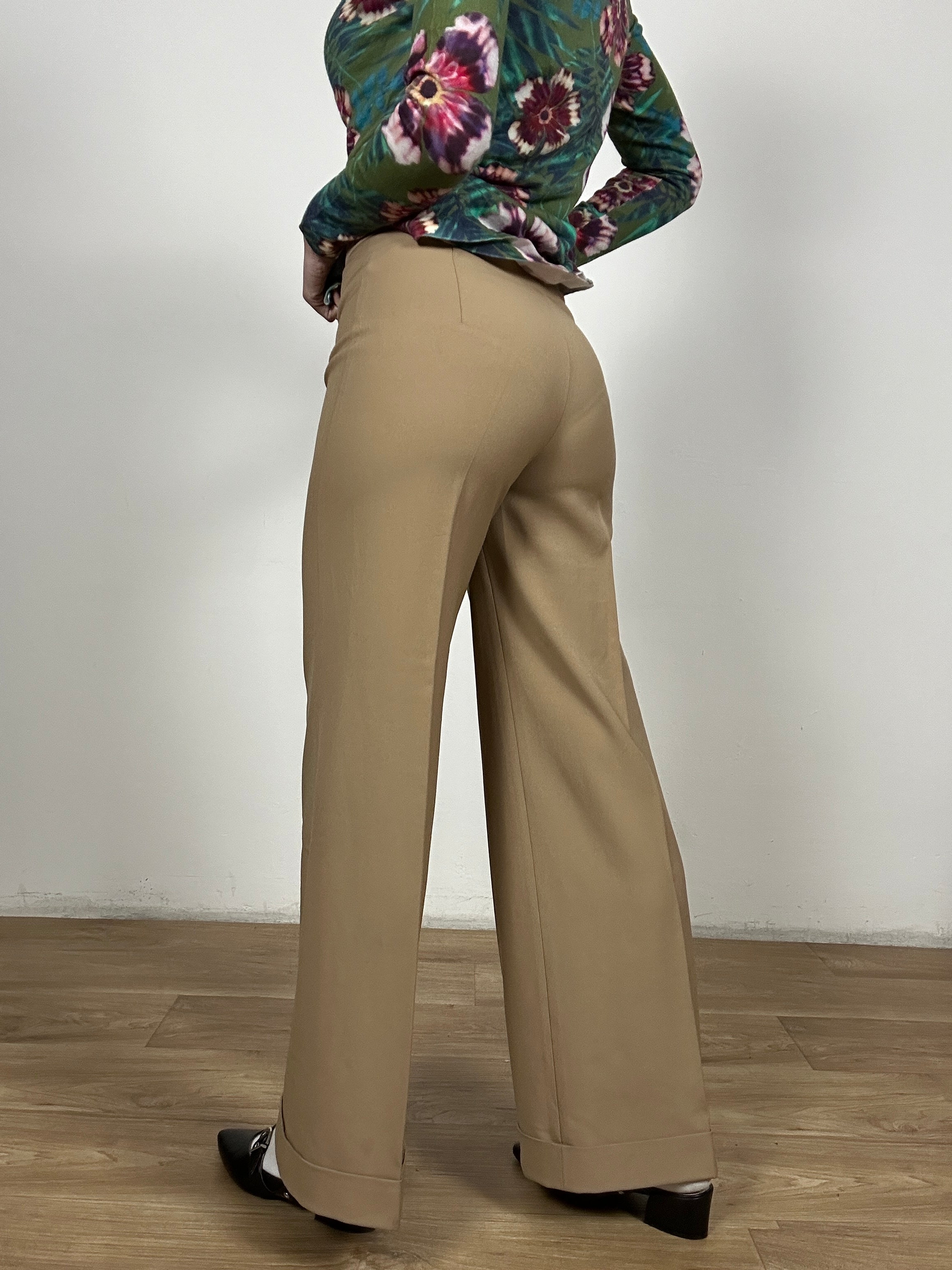 Camel y2k pants