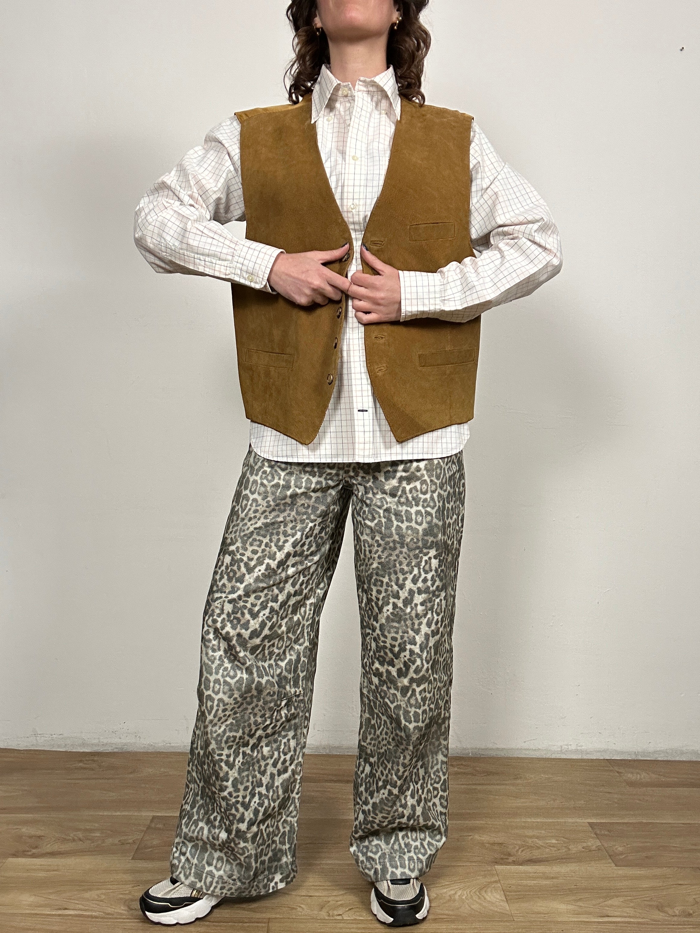 Il wild pelle gilet