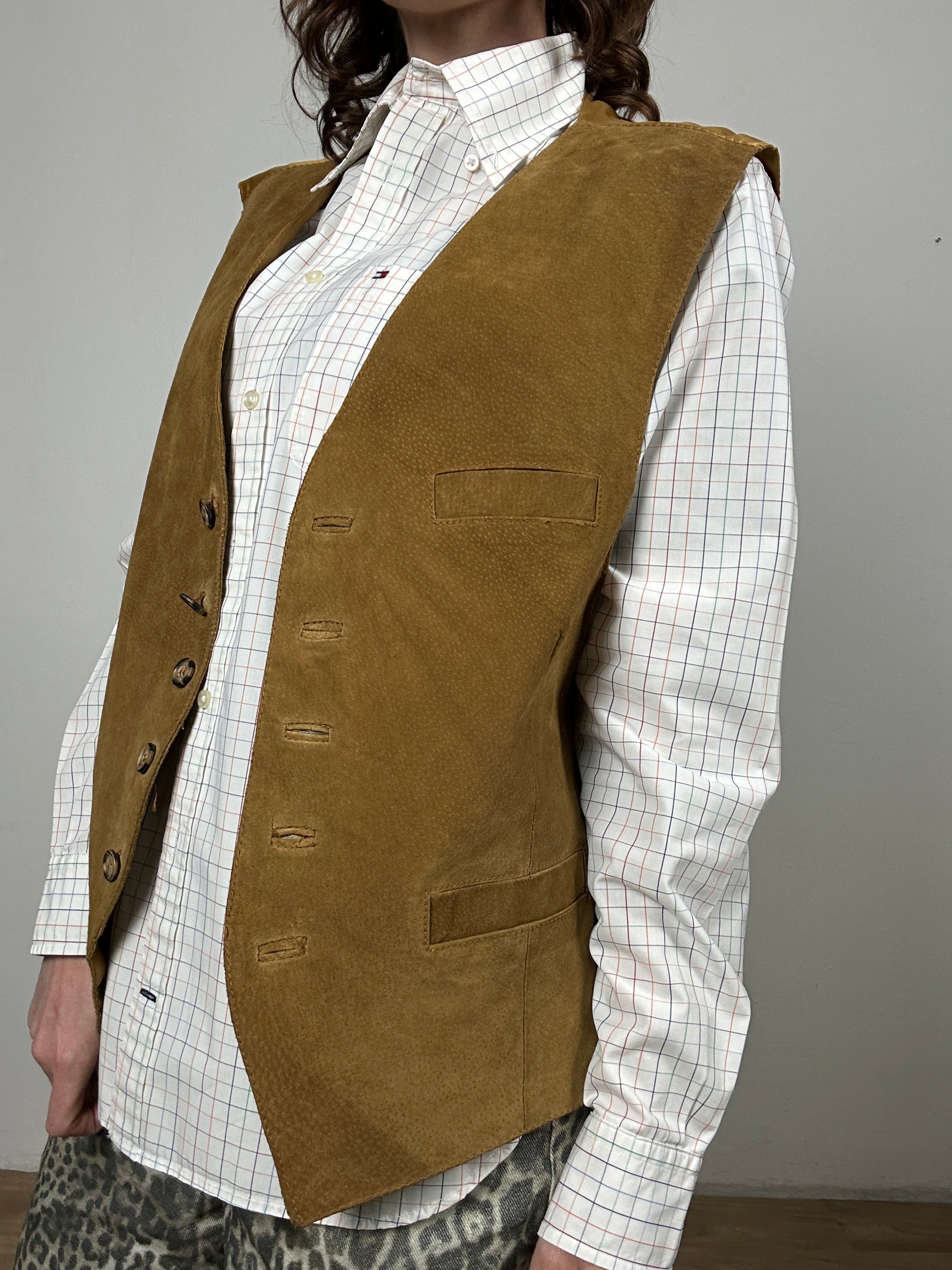 Il wild pelle gilet