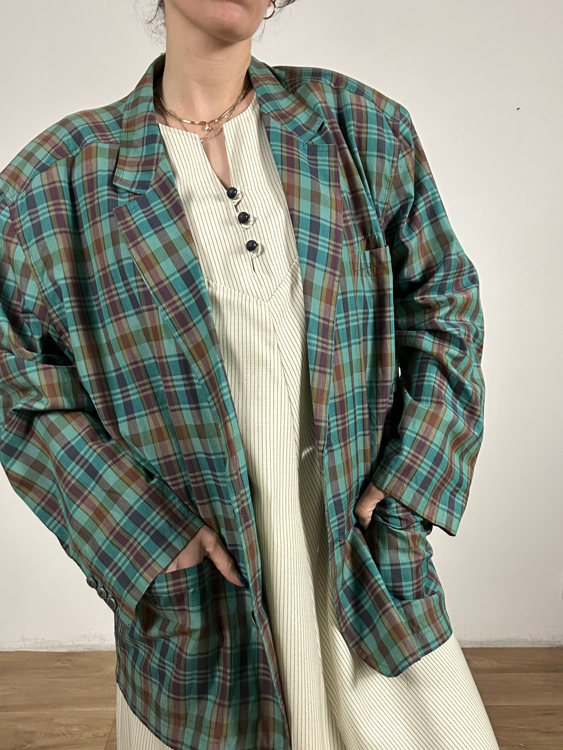 The tartan Valentino blazer