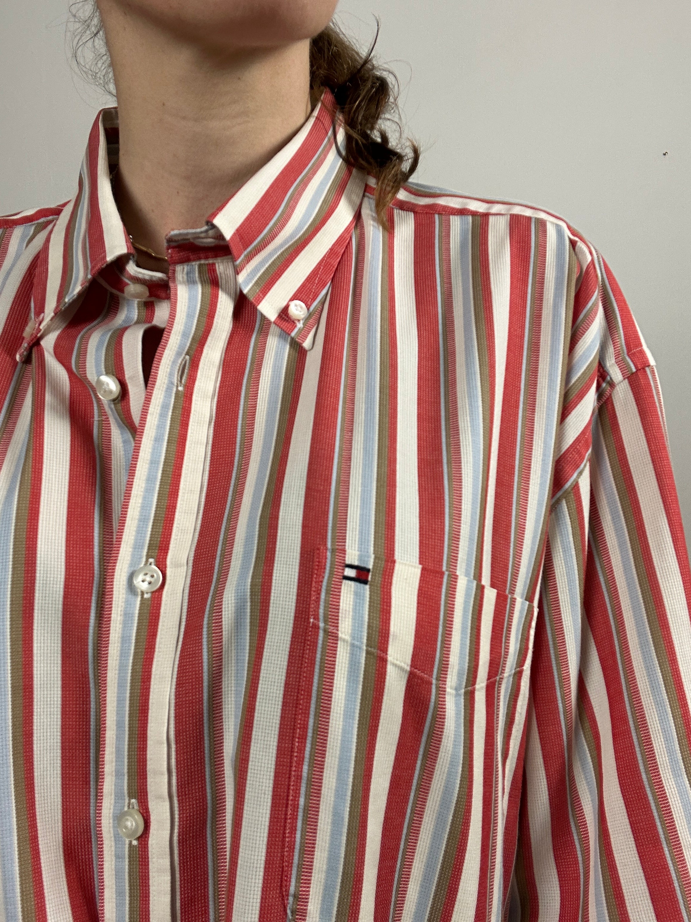 Thommy rigata shirt