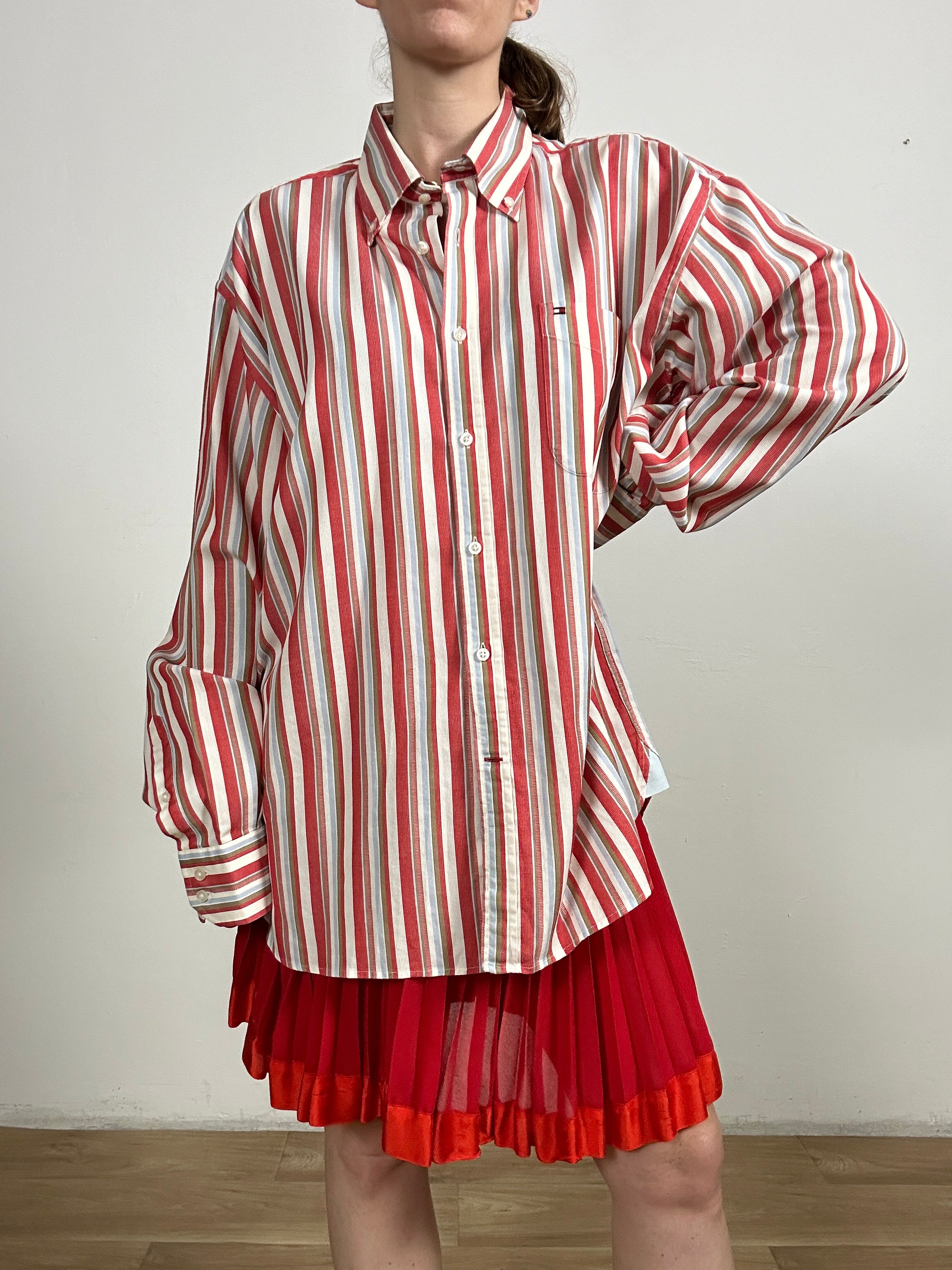 Thommy rigata shirt