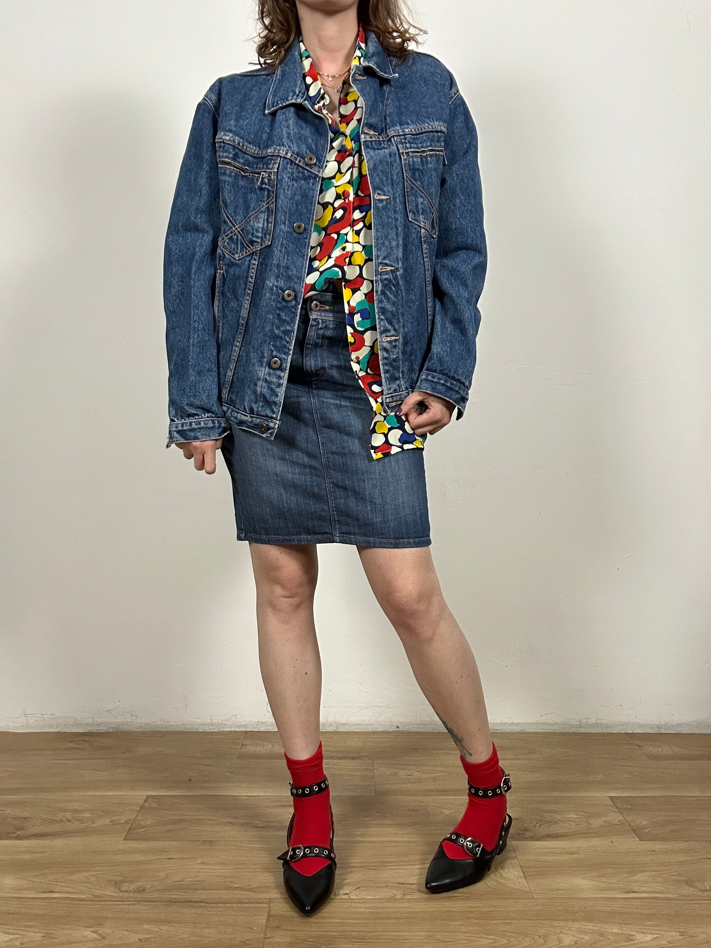 Giacca Jeans Roy Roger vintage