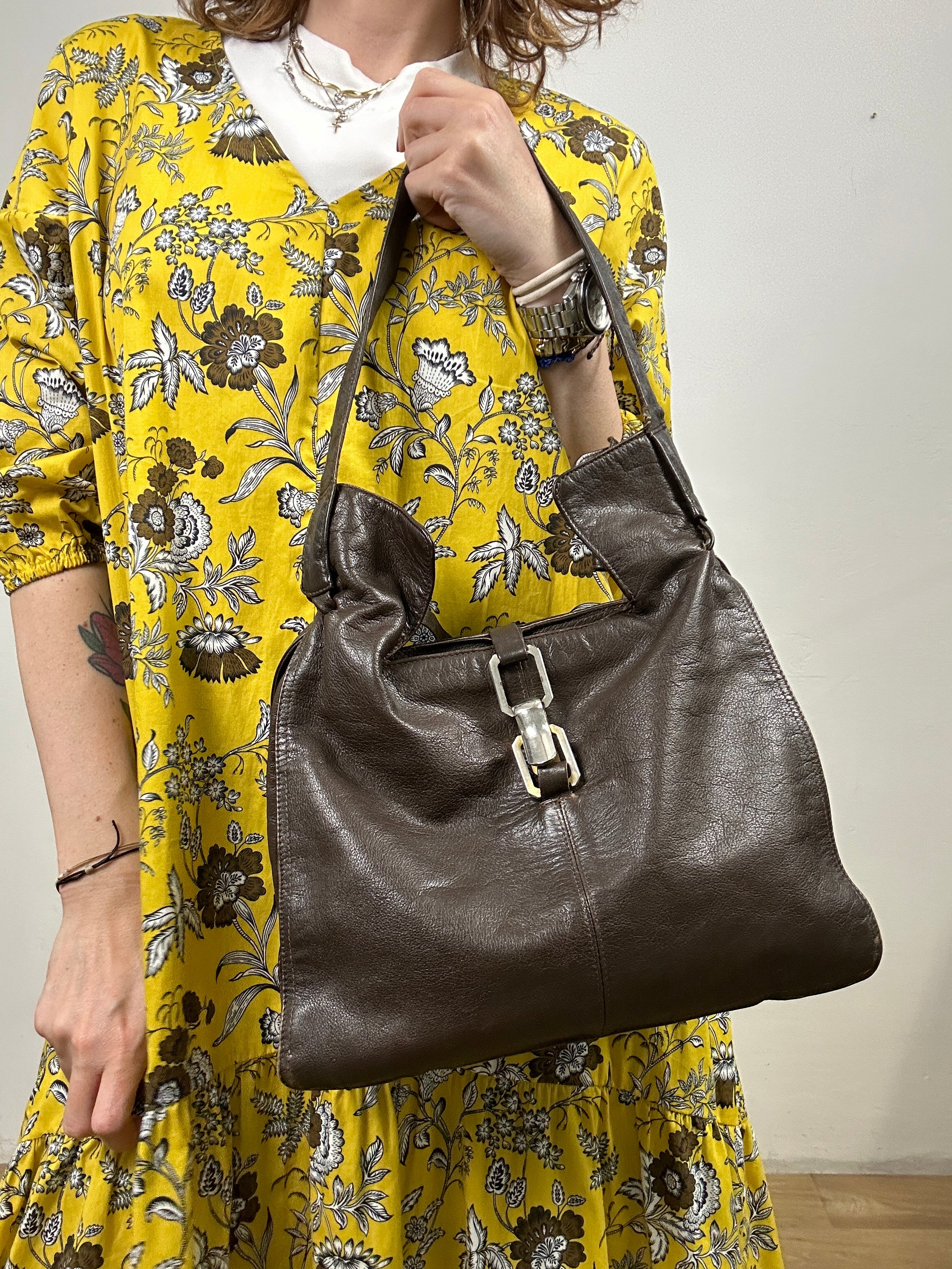 Borsa in pelle vintage
