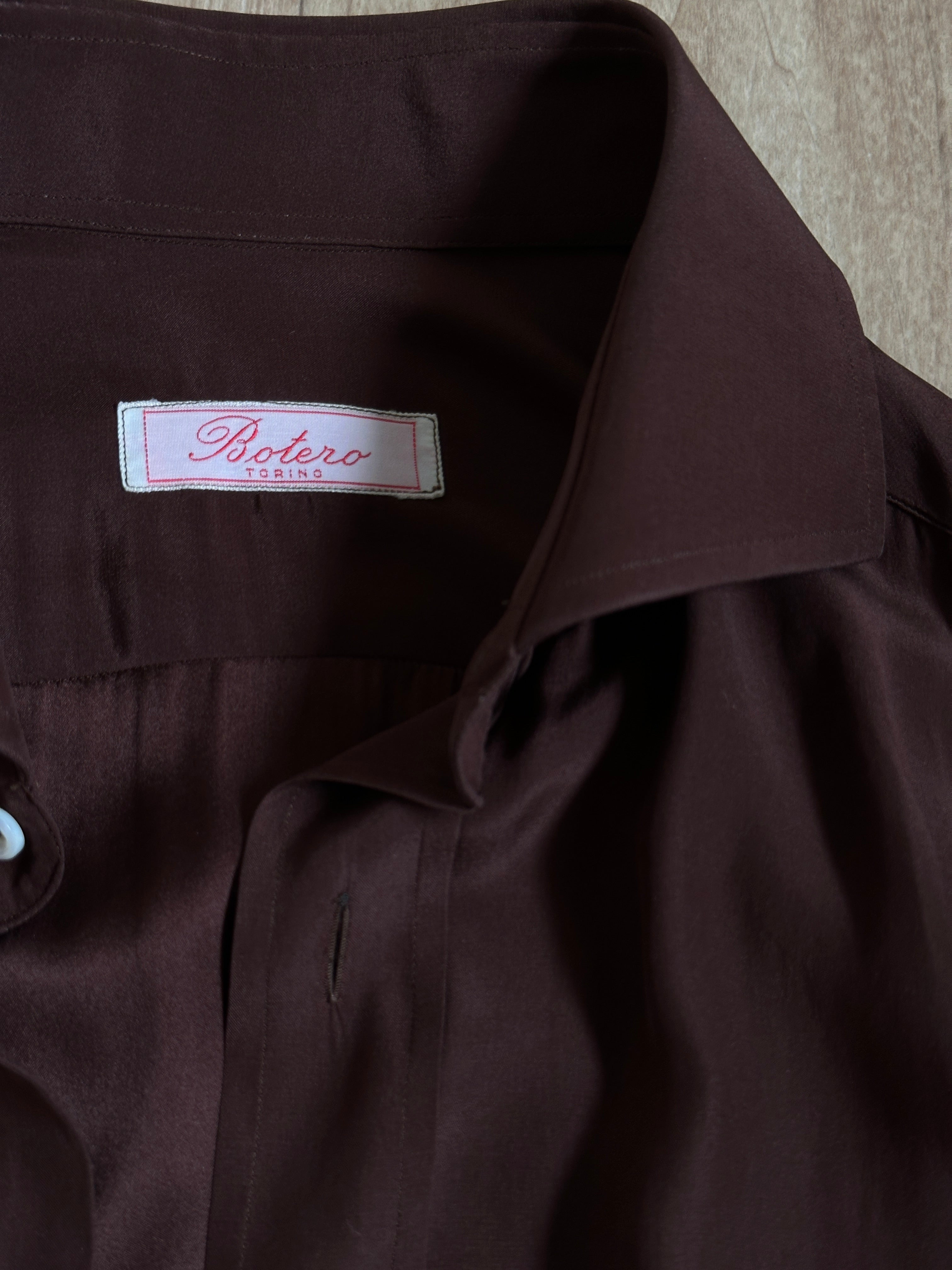 Cioccolatino silk shirt