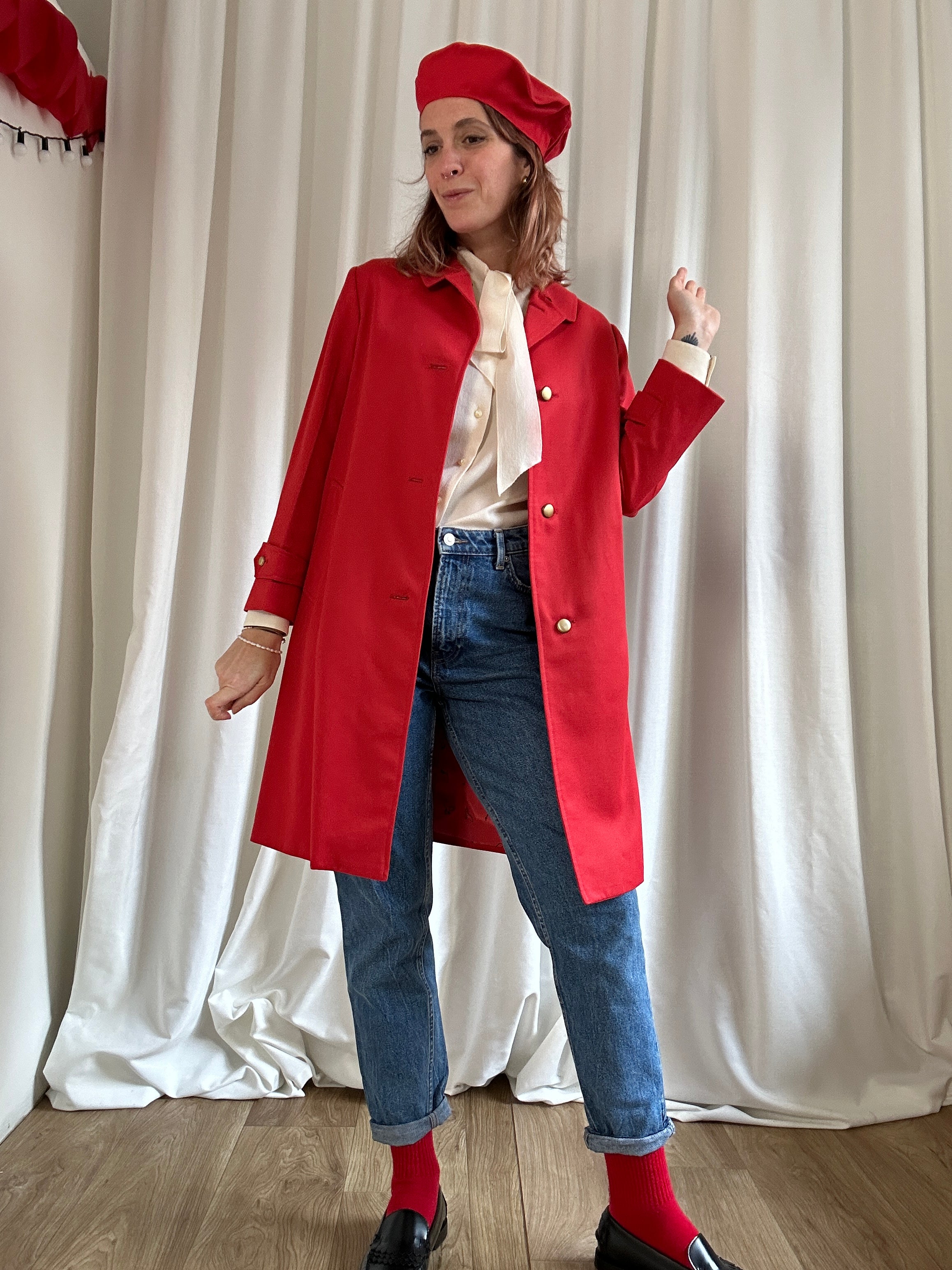Twins cherry trench