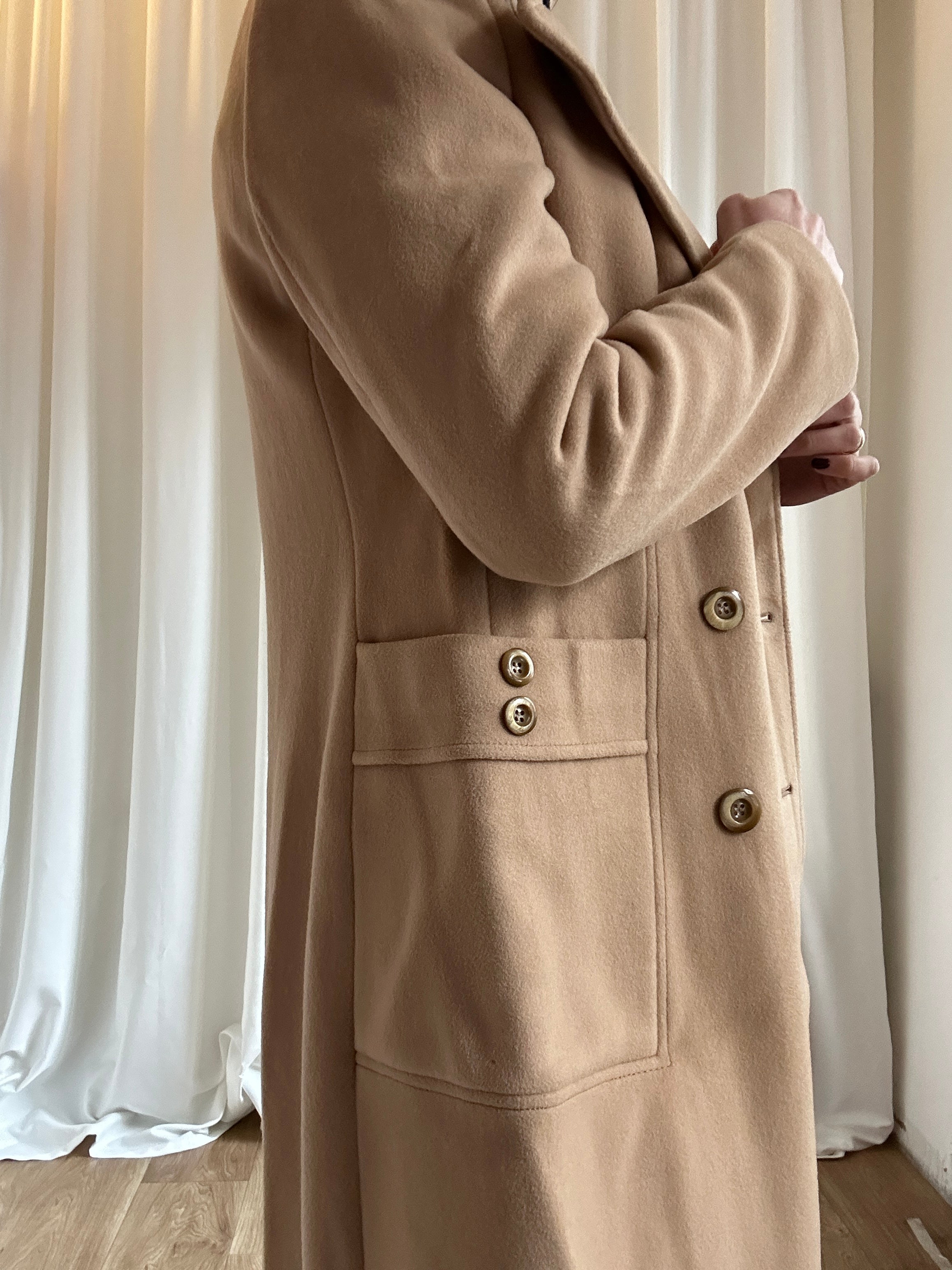 Chic cammello 70s coat