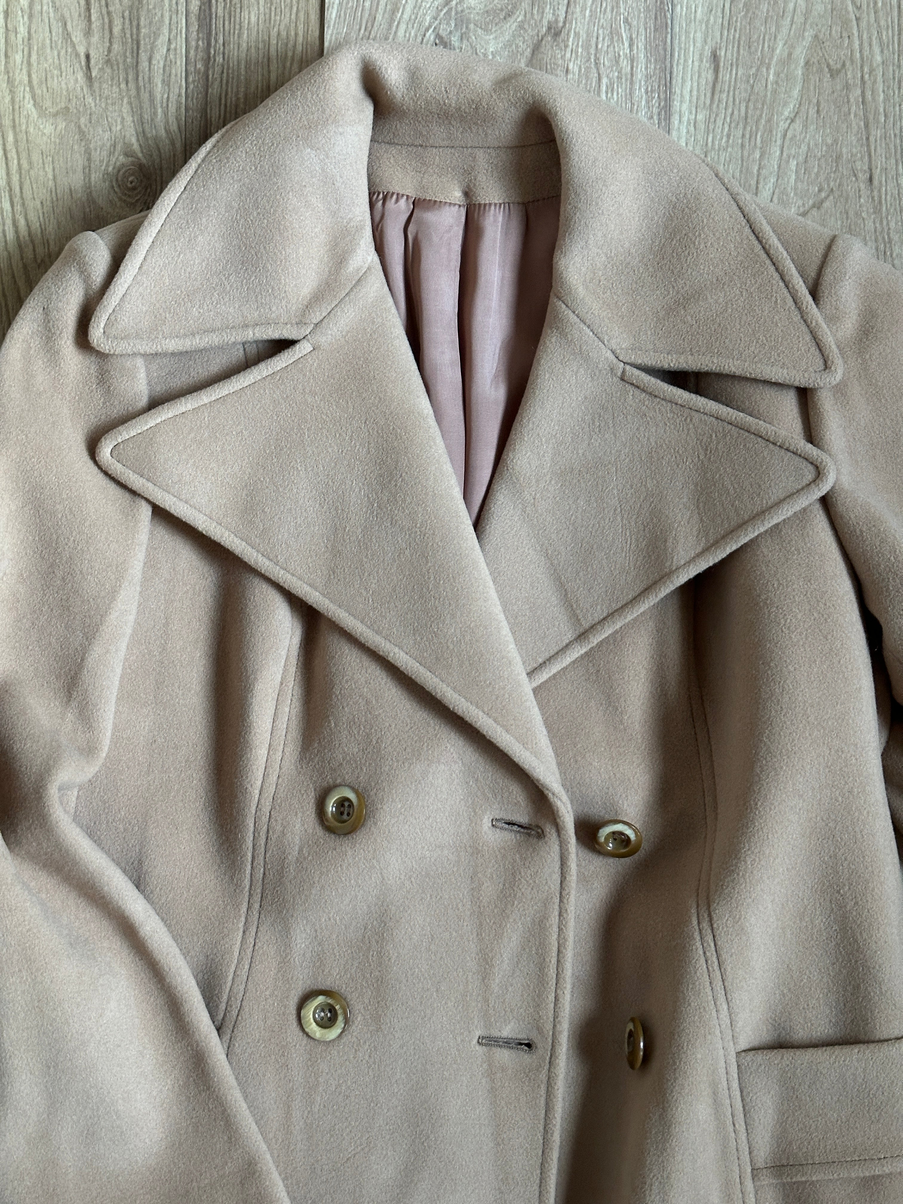 Chic cammello 70s coat