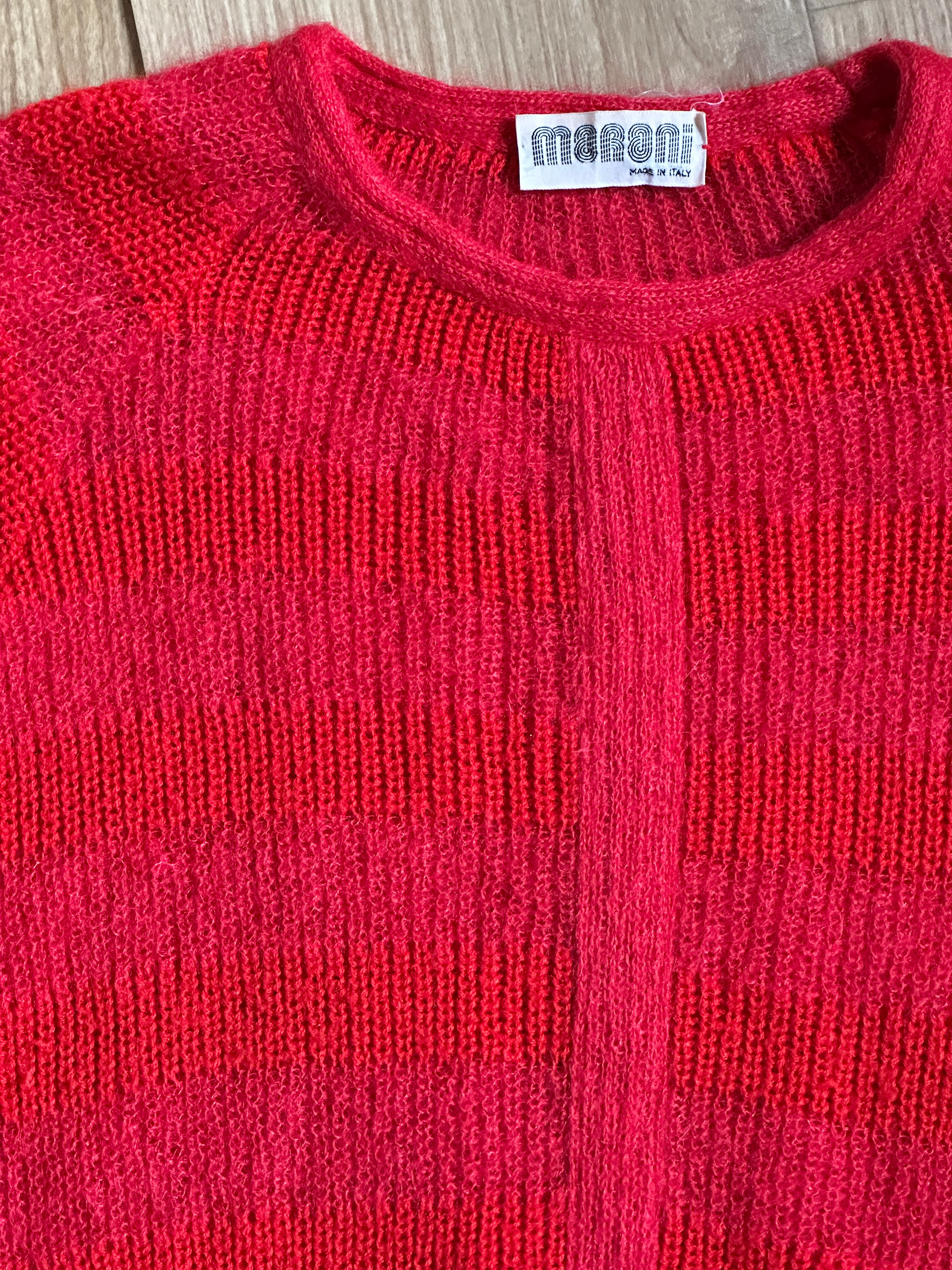 Quasi rosso sweater