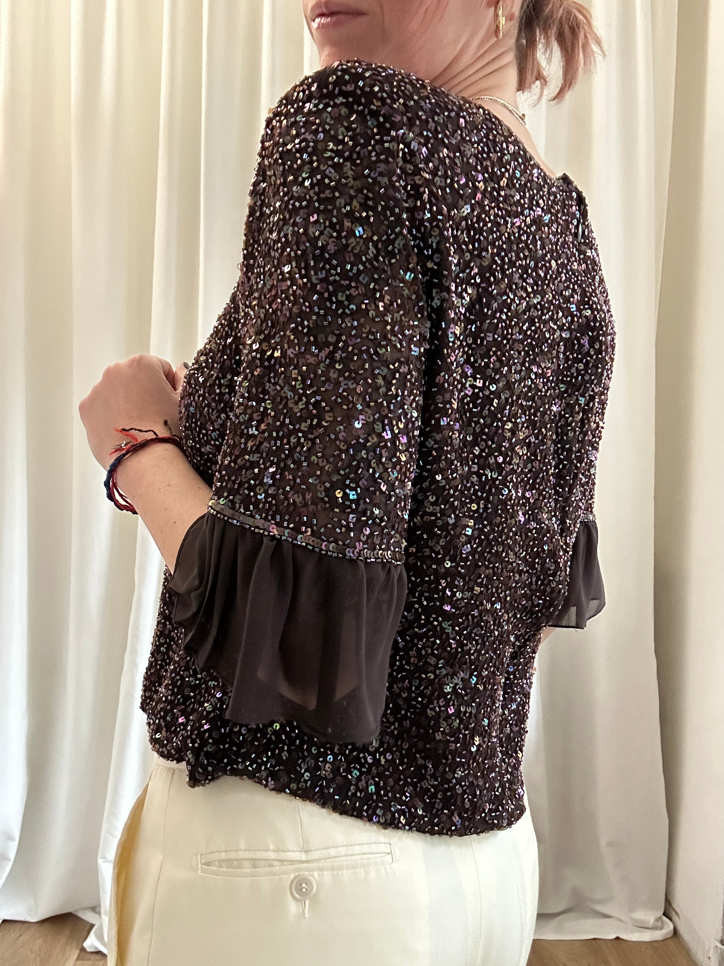 Choco shining shirt