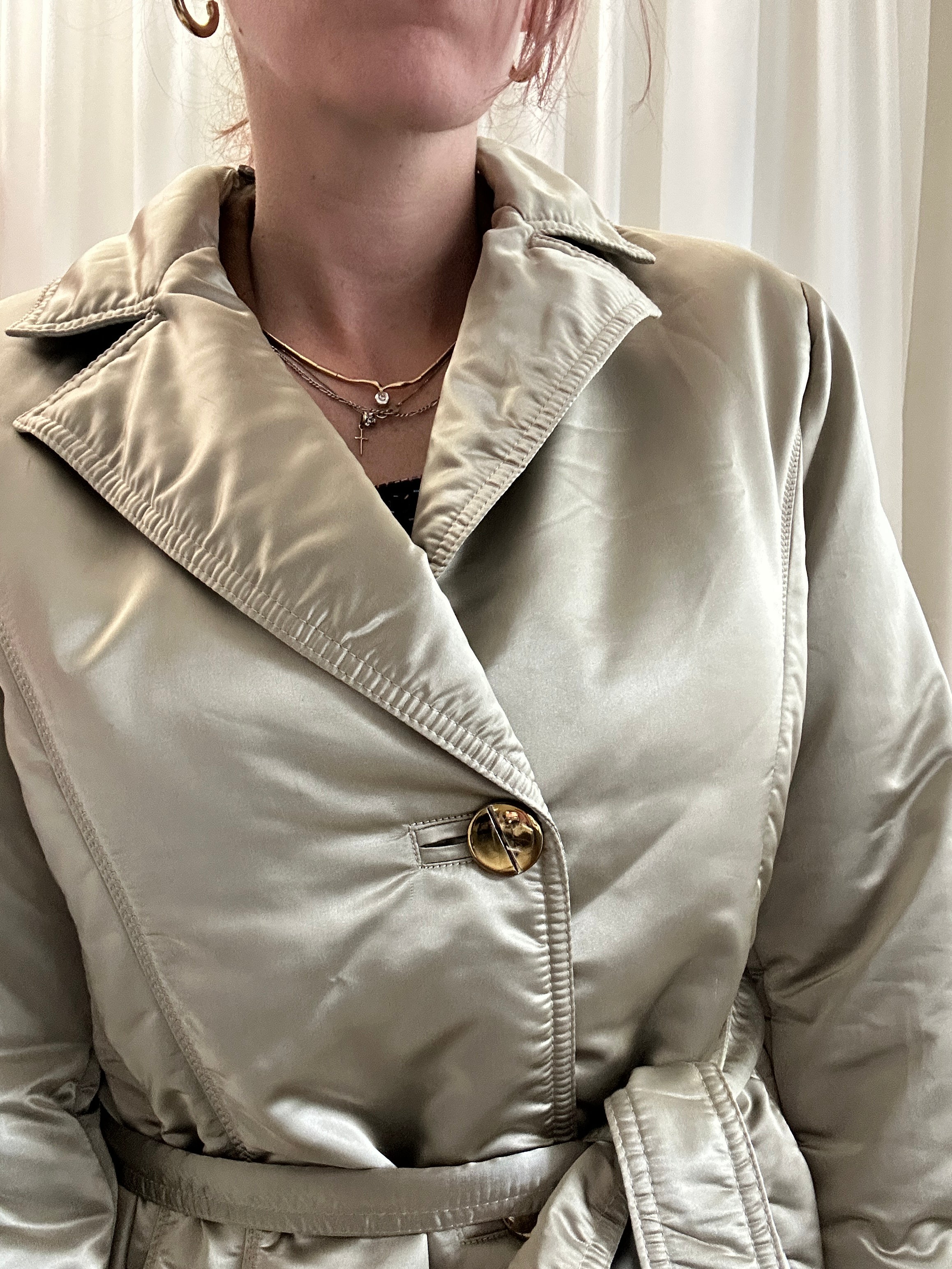 Krizia piumino gold