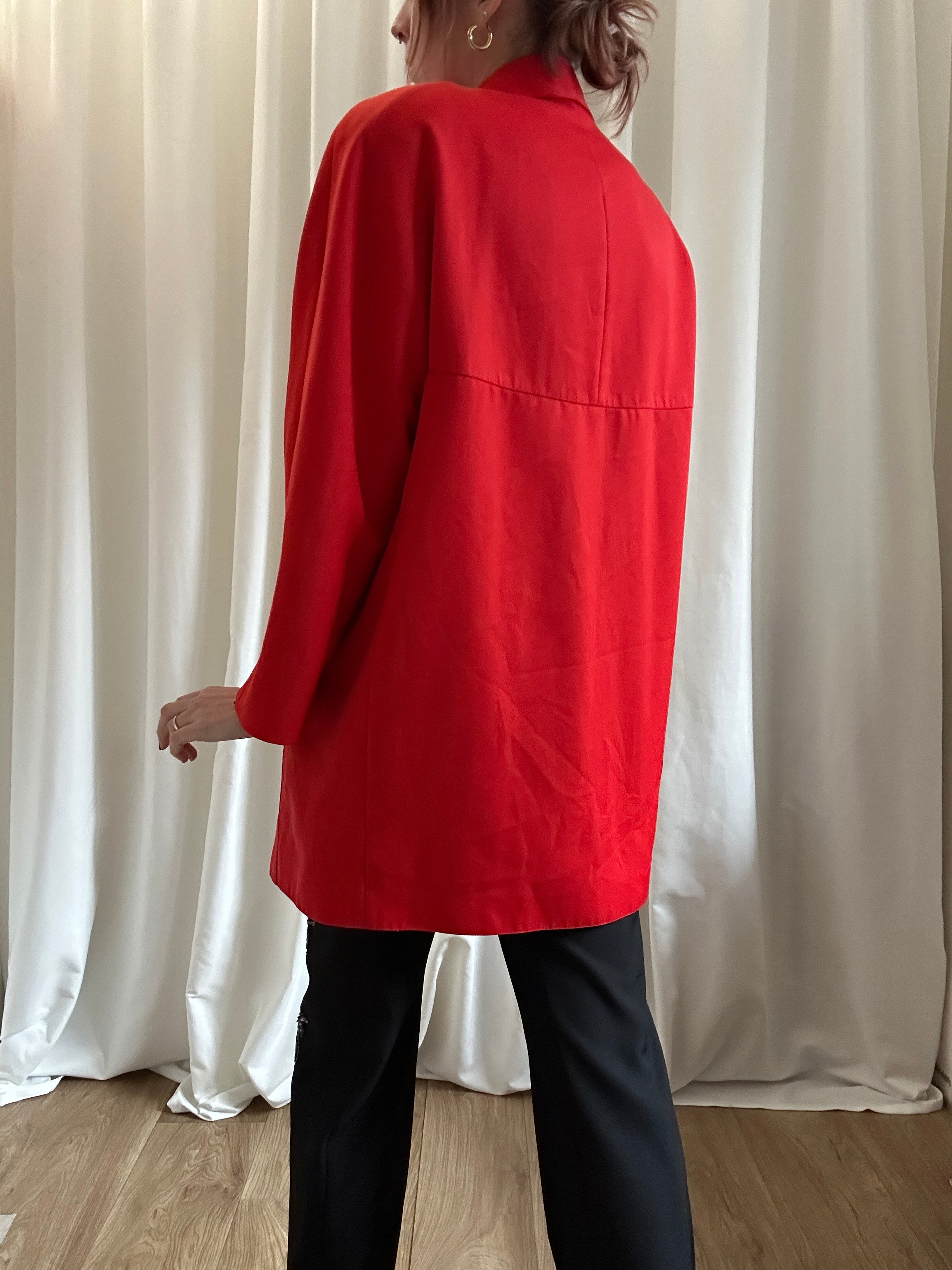 Cherry Fendi blazer