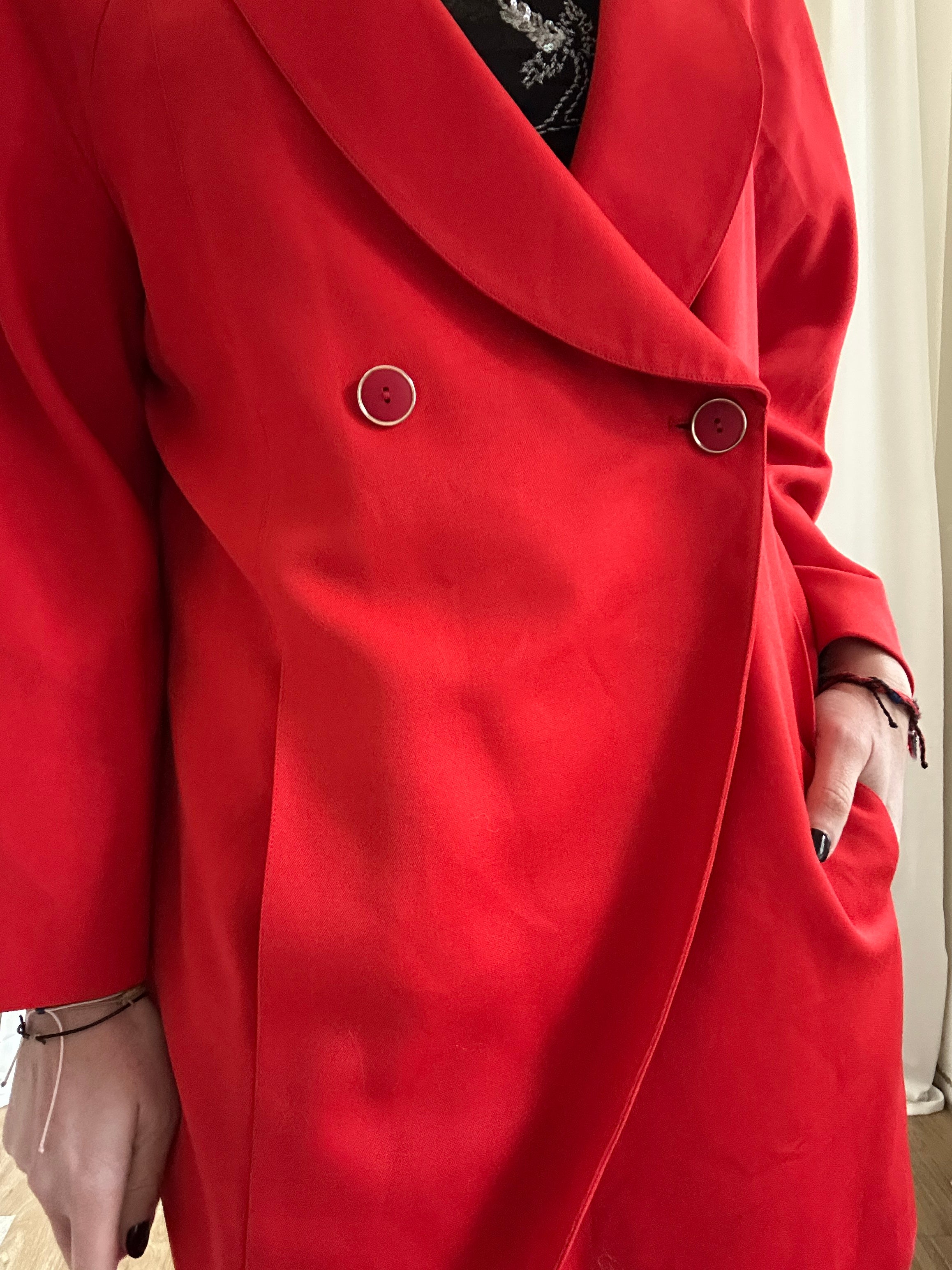Cherry Fendi blazer