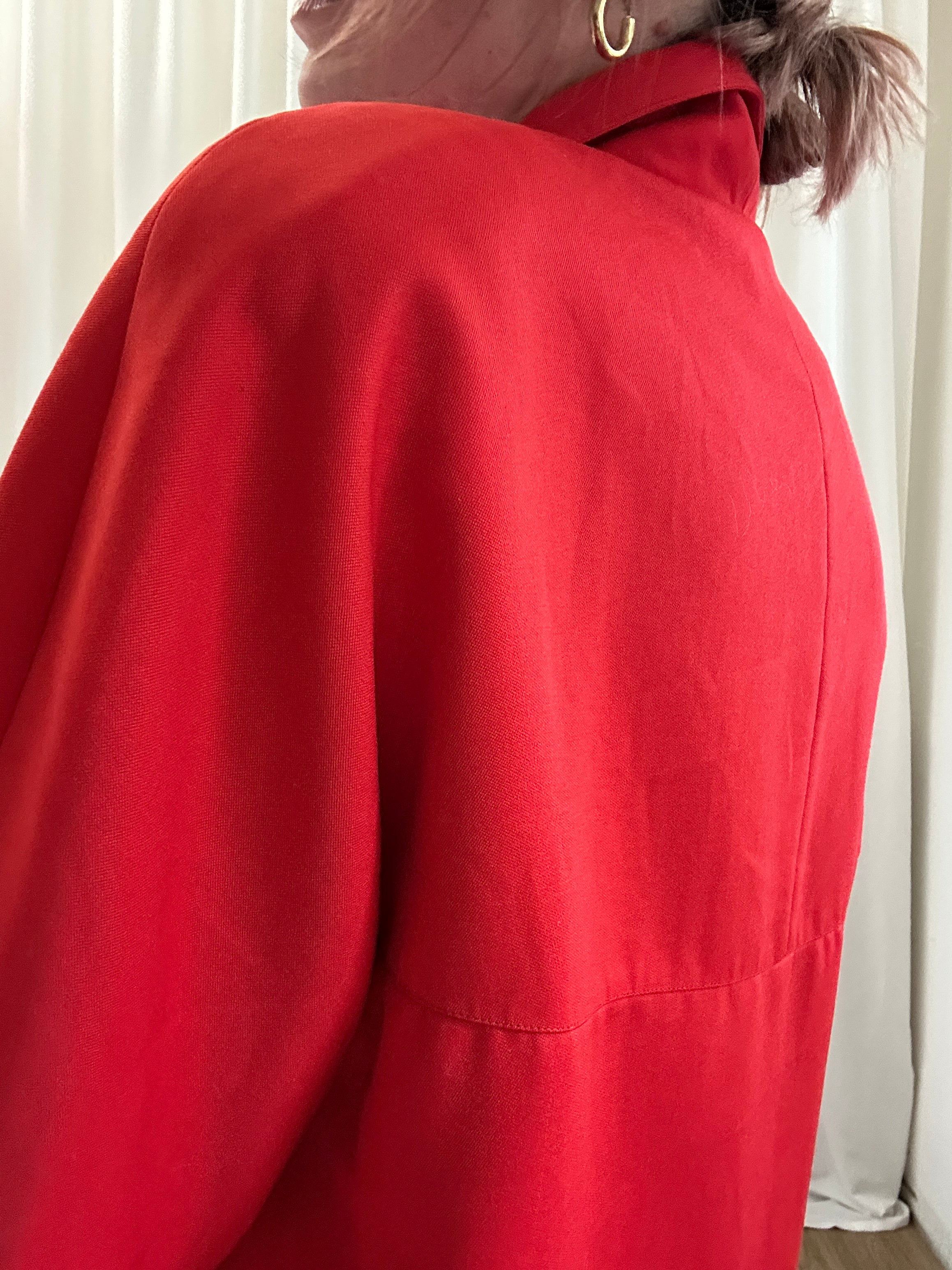Cherry Fendi blazer