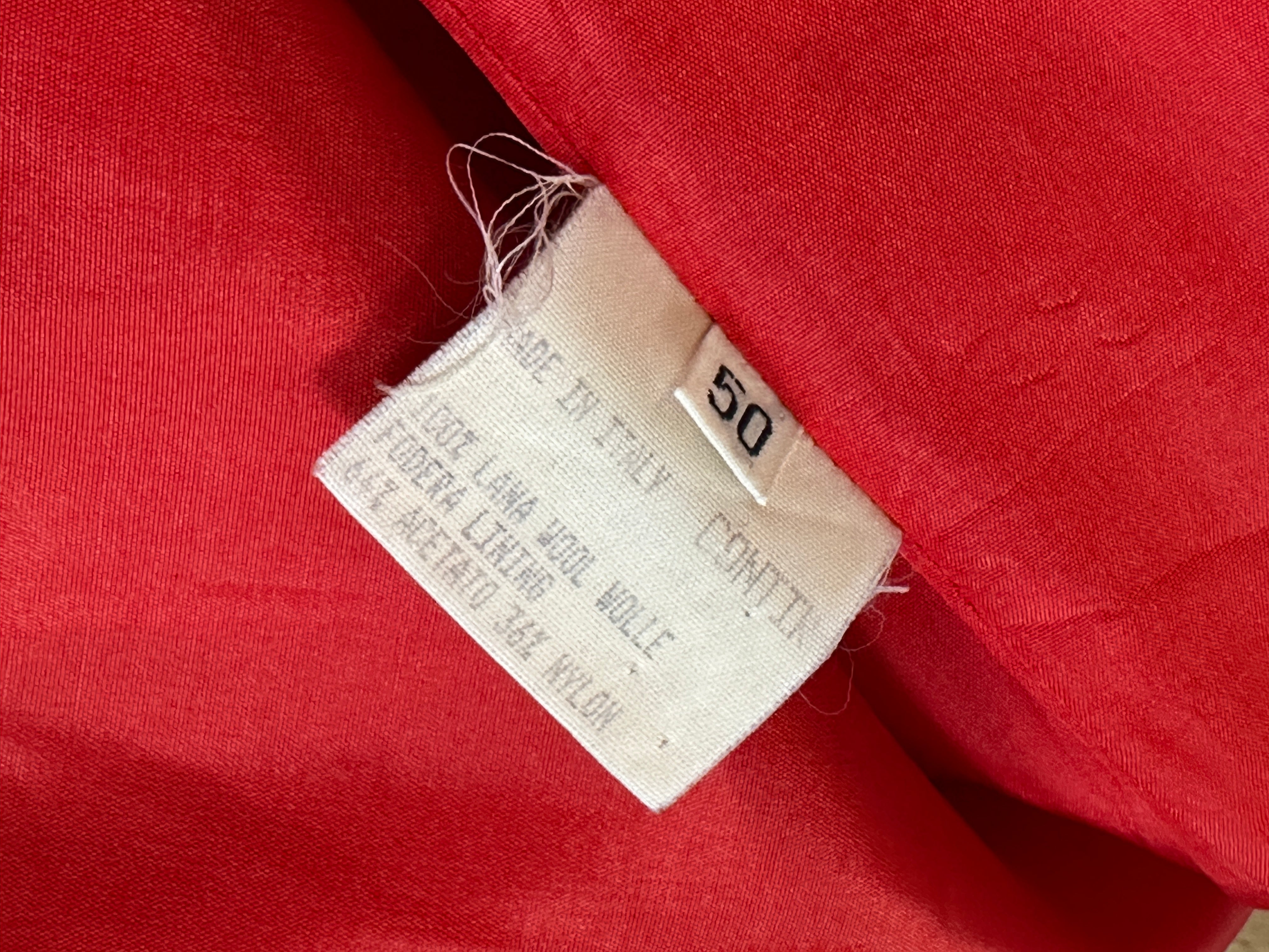 Cherry Fendi blazer