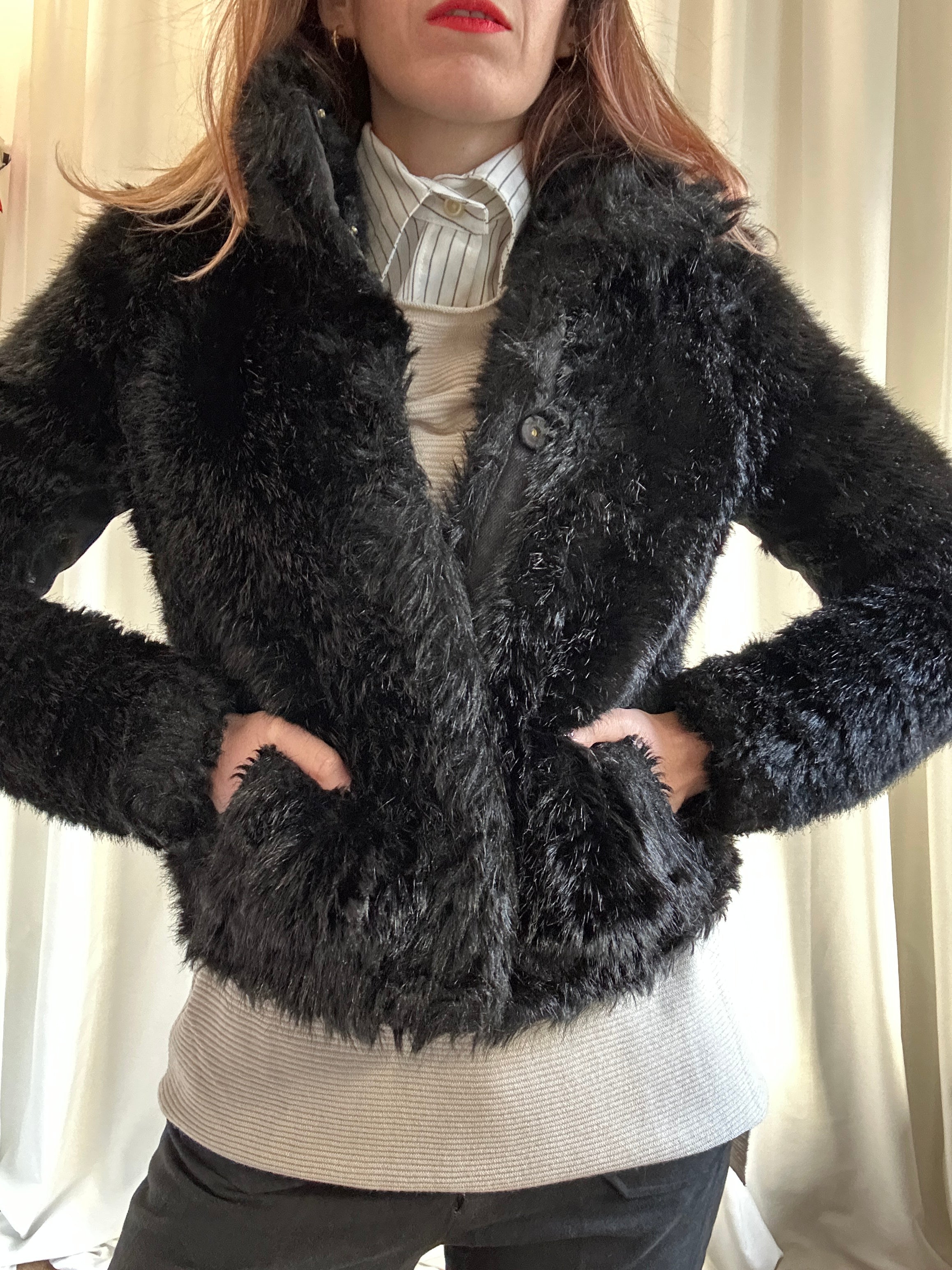 Black Pepe fur
