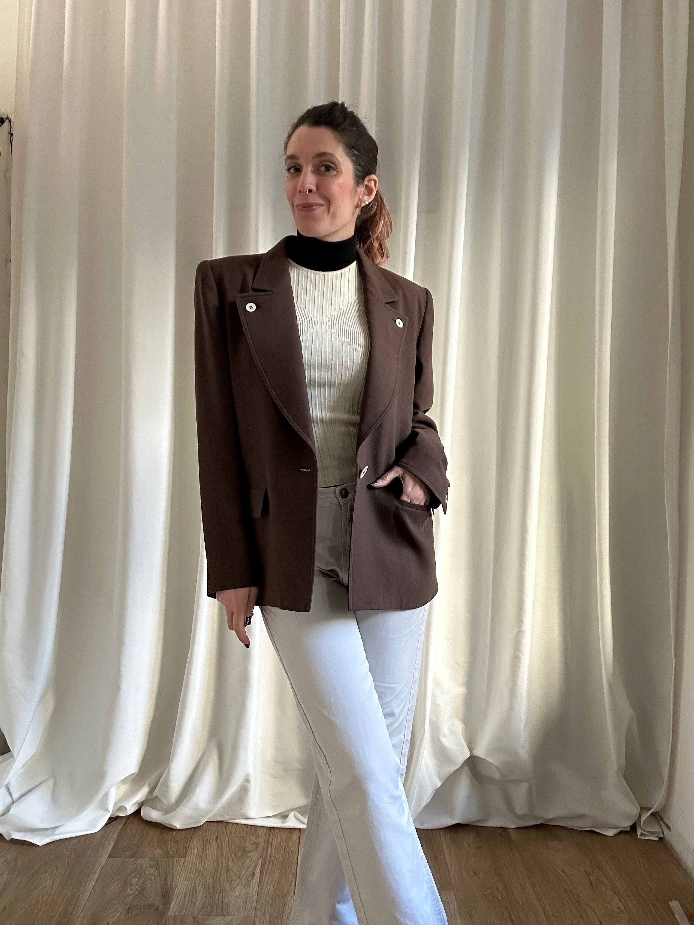 Cocoa Garavani blazer