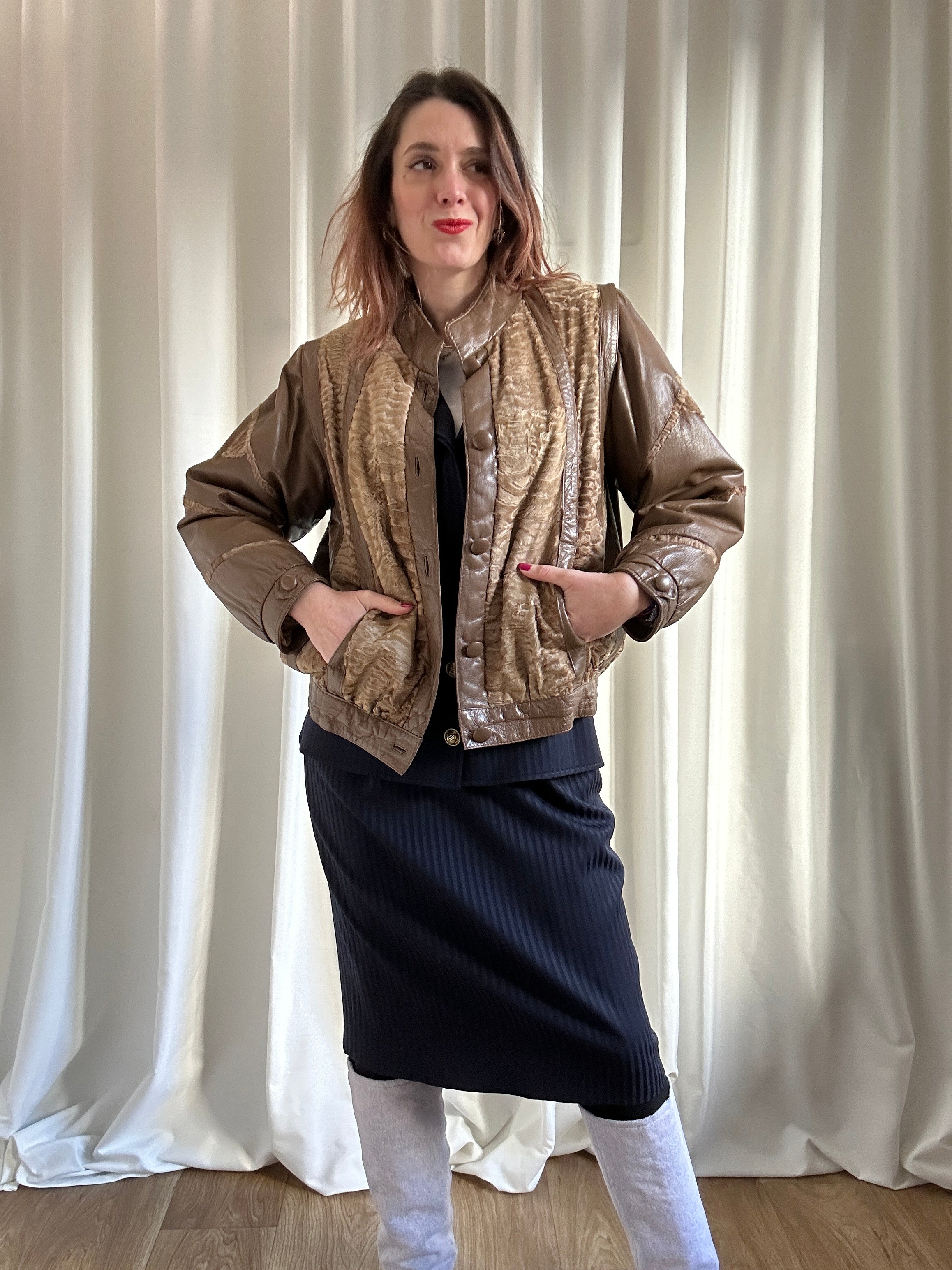 Caramello Fur Jacket