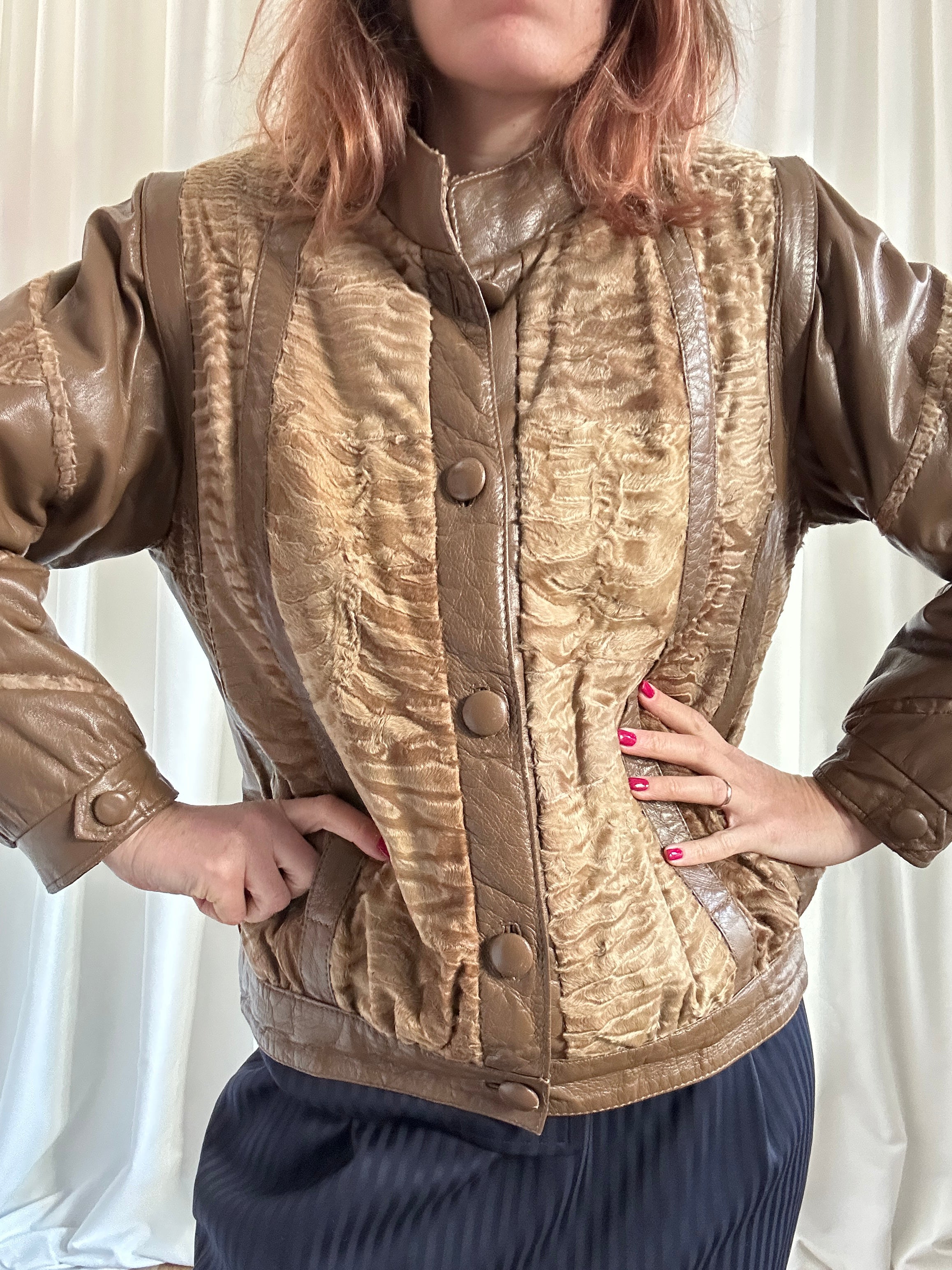 Caramello Fur Jacket