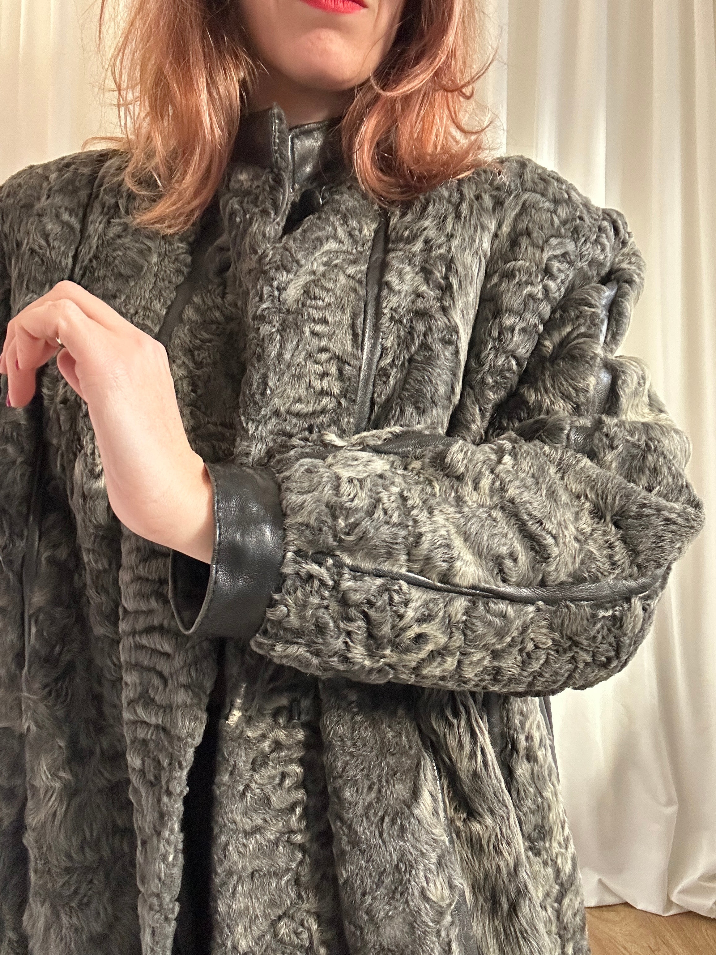 Onde Fur Jacket