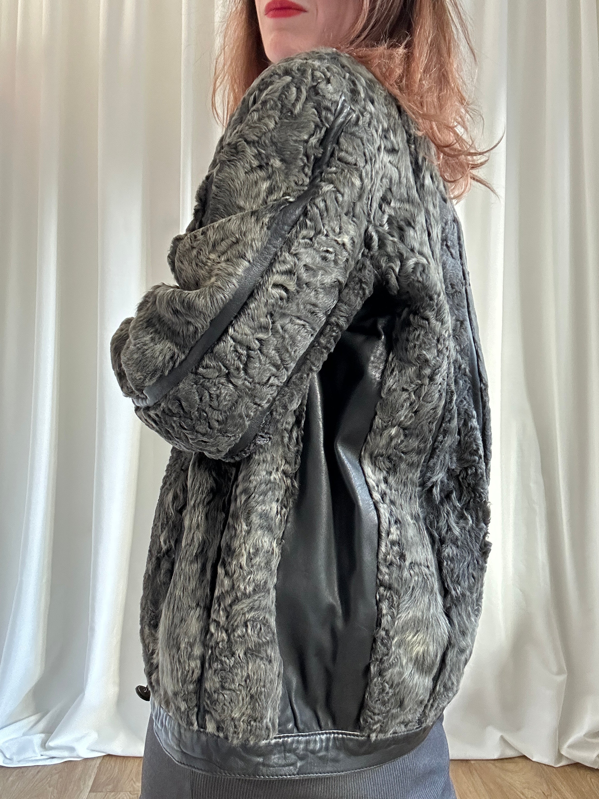 Onde Fur Jacket