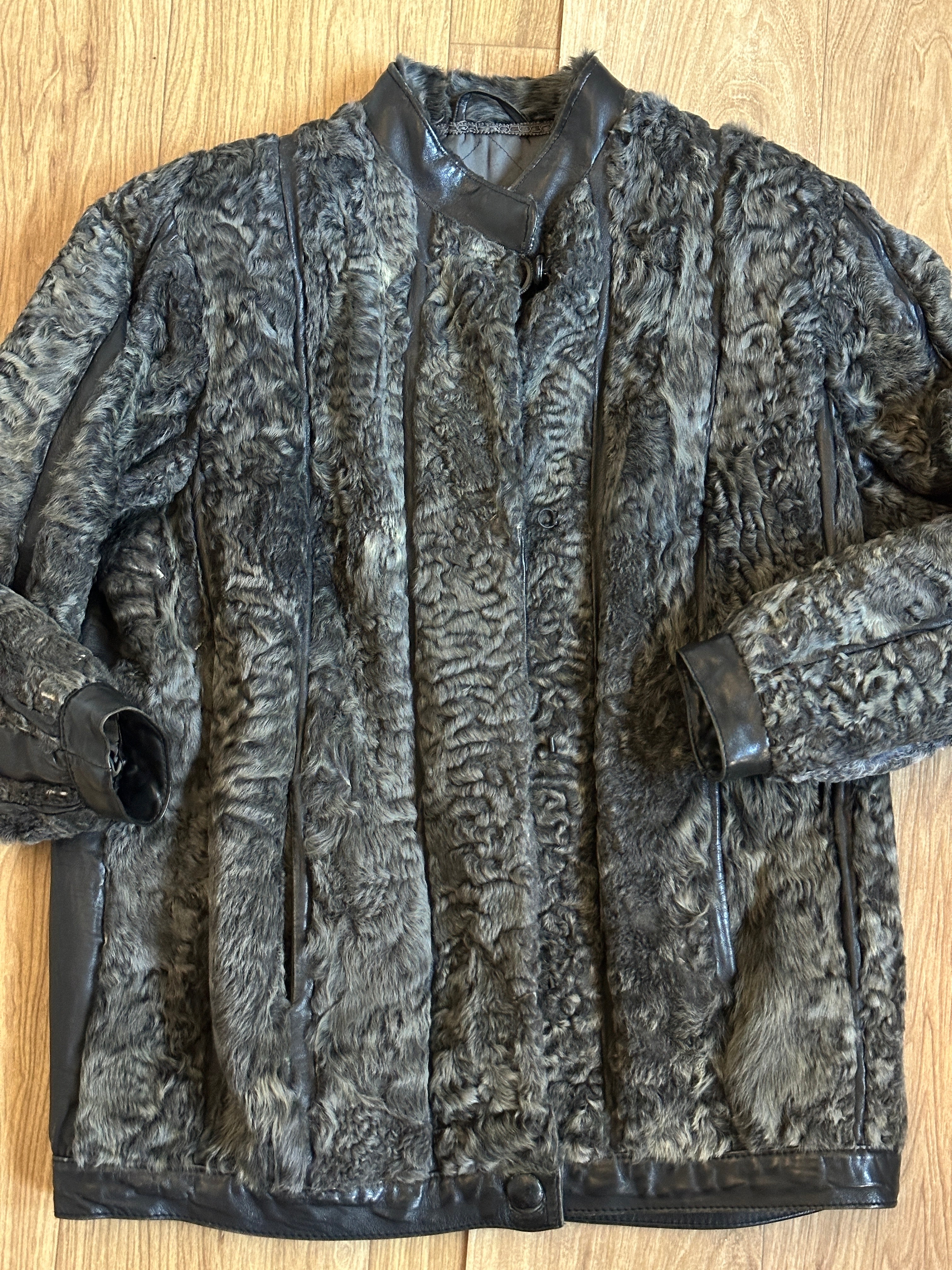 Onde Fur Jacket