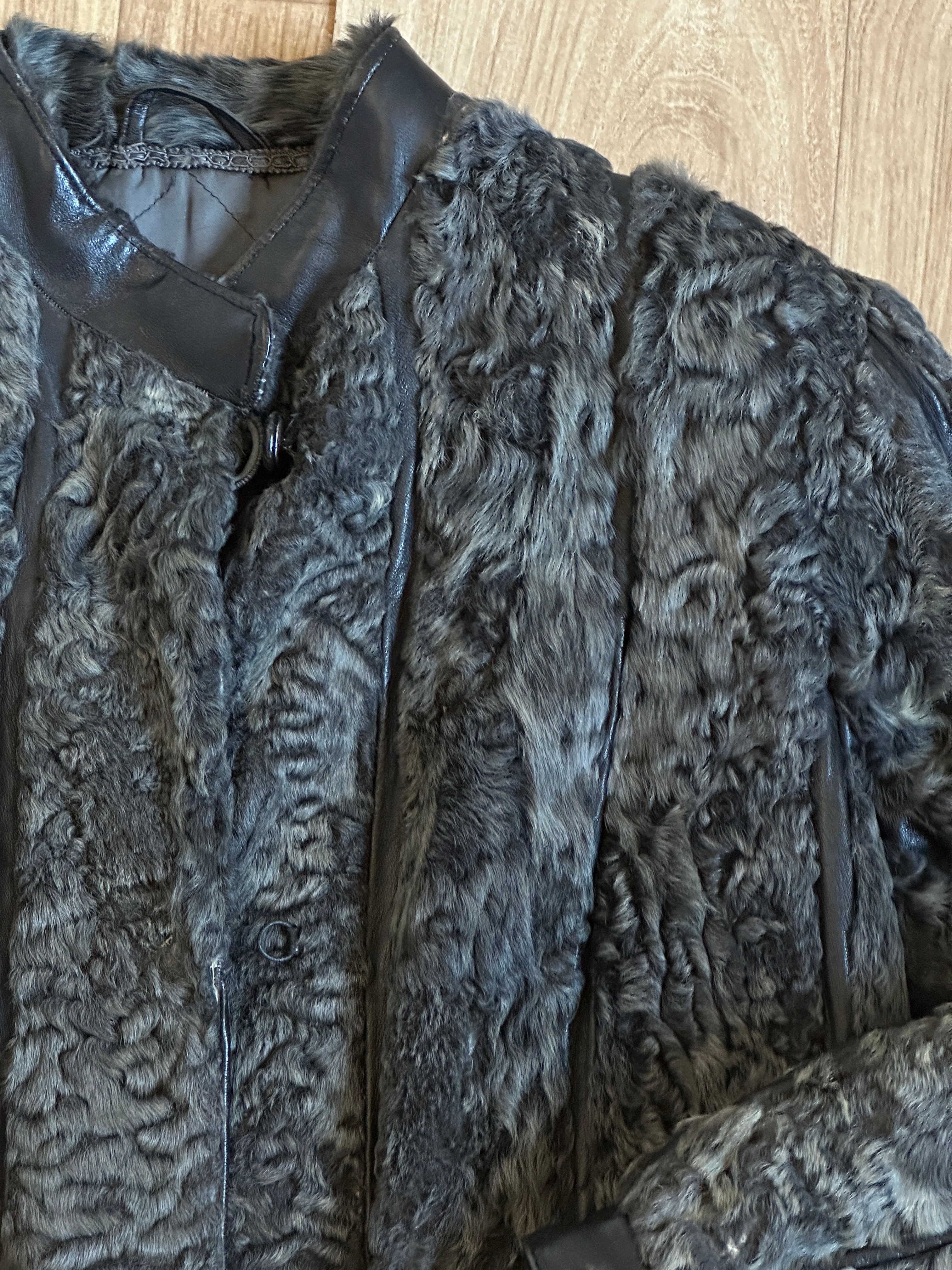 Onde Fur Jacket
