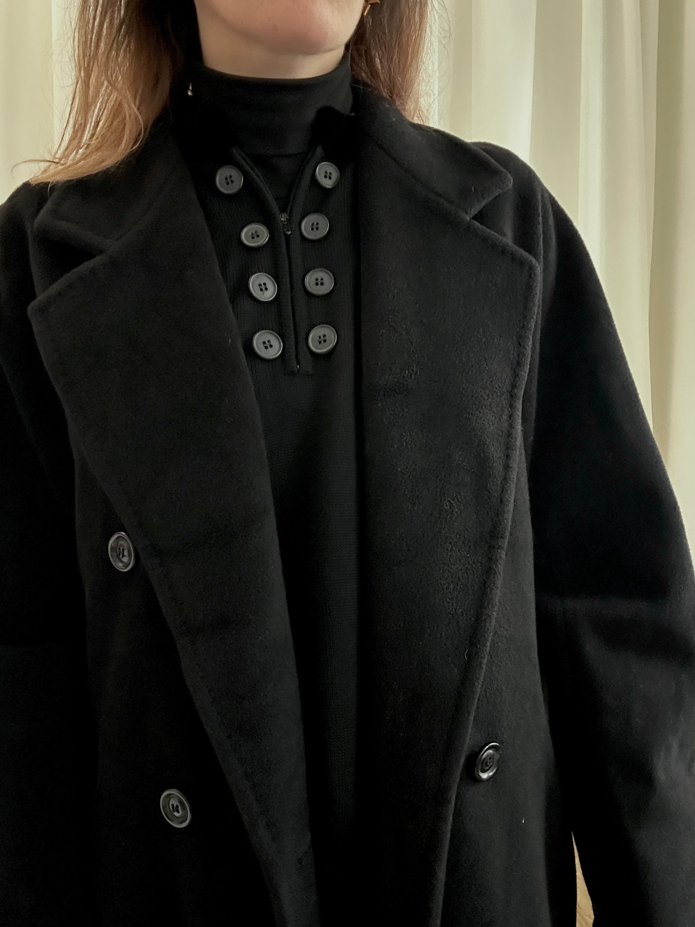 MaxMara Black Coat