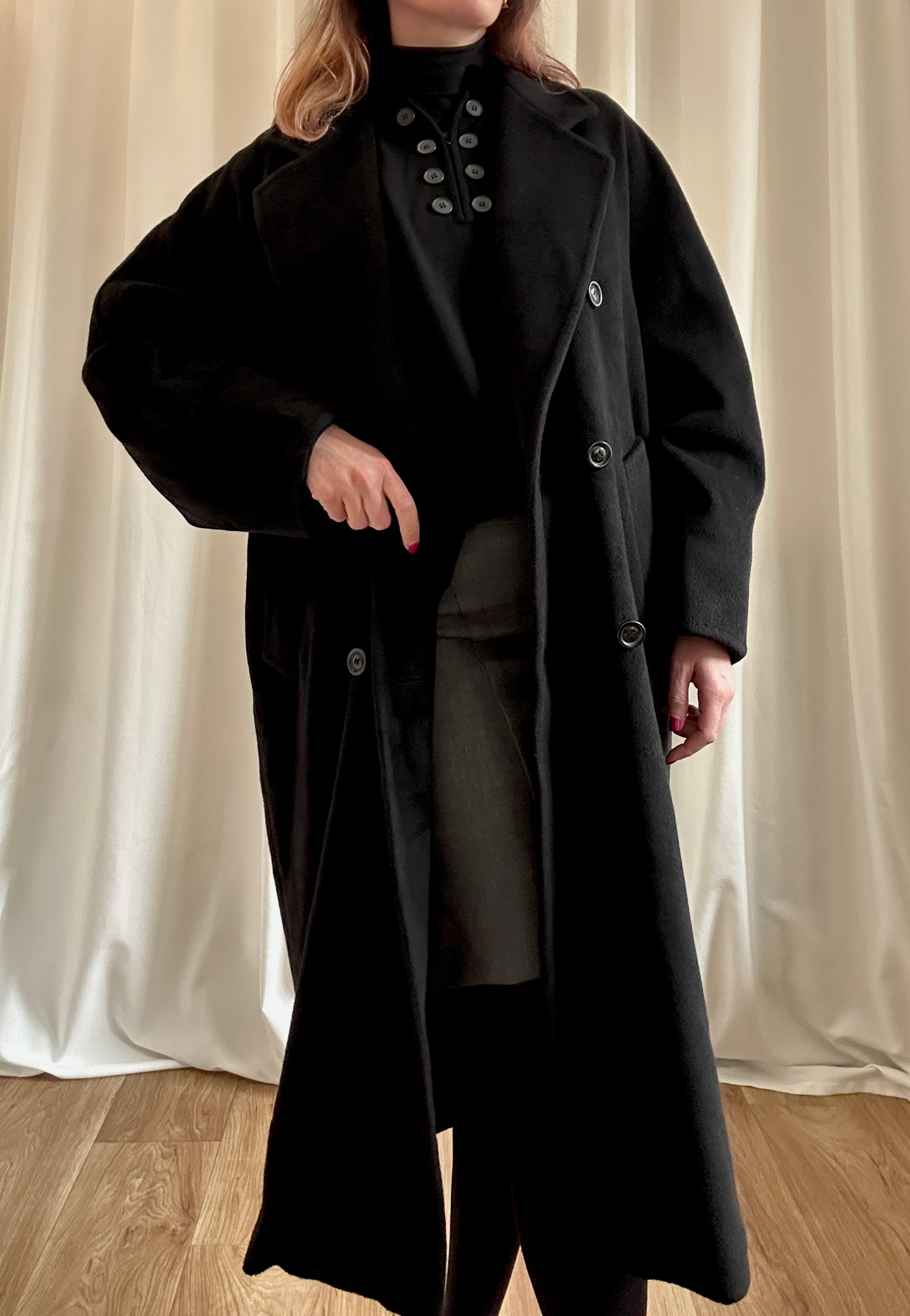 MaxMara Black Coat