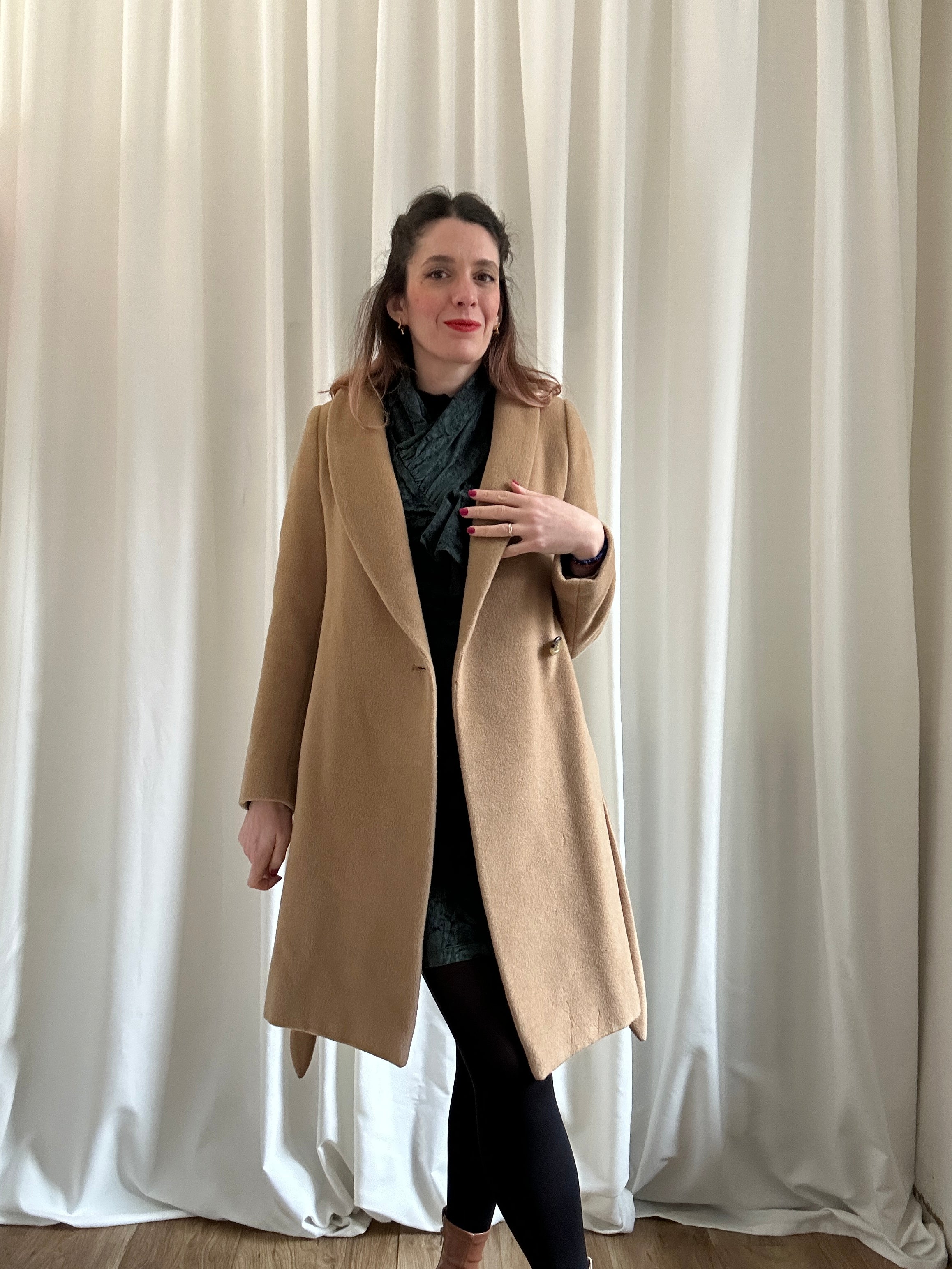 Loropiana Camel Coat