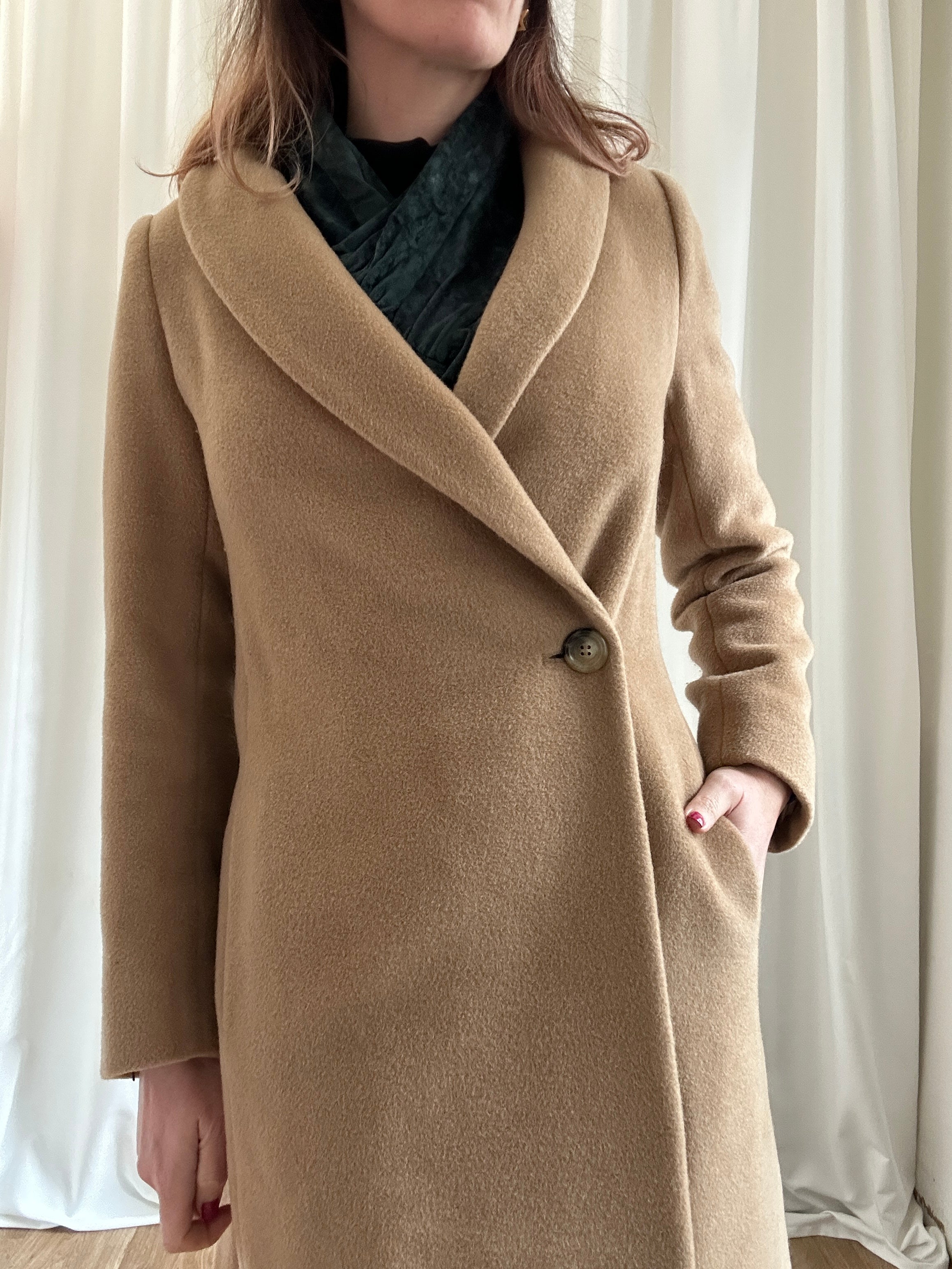 Loropiana Camel Coat